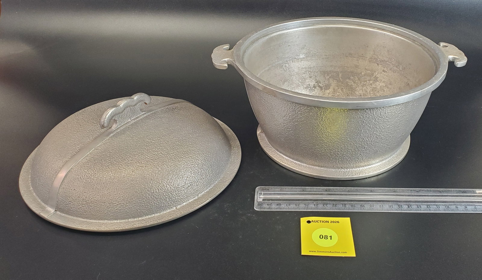 Guardian Service Ware Round 10" pan with lid - 2