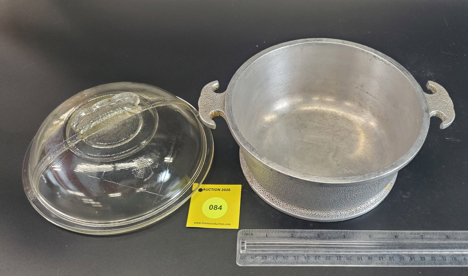 Guardian Service Ware Round 8" pot with glass lid - 2