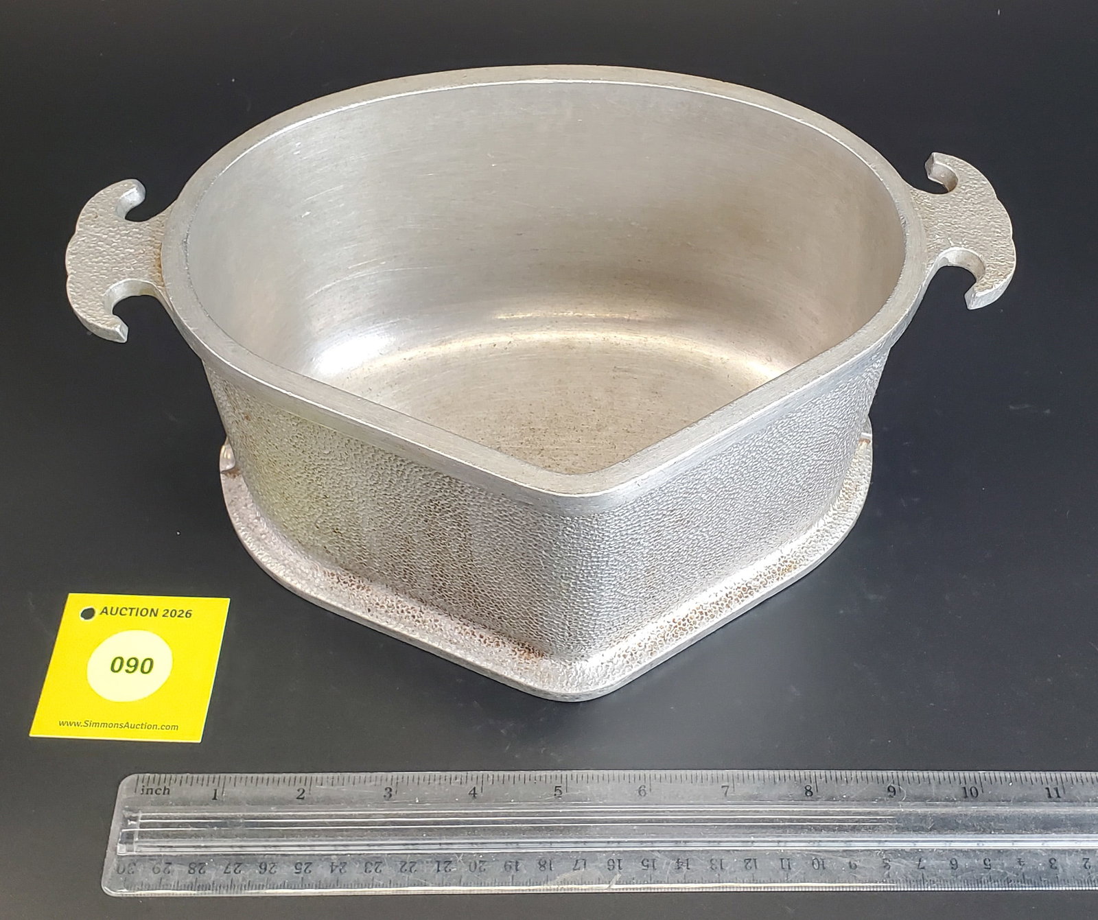 Guardian Service Ware 2 quart trianglular heart pot without lid - 2