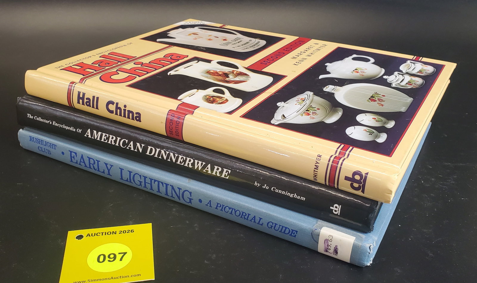 Guardian Service Ware Lot of 10, Advertiser, 6 pot handles, 3 books - 3