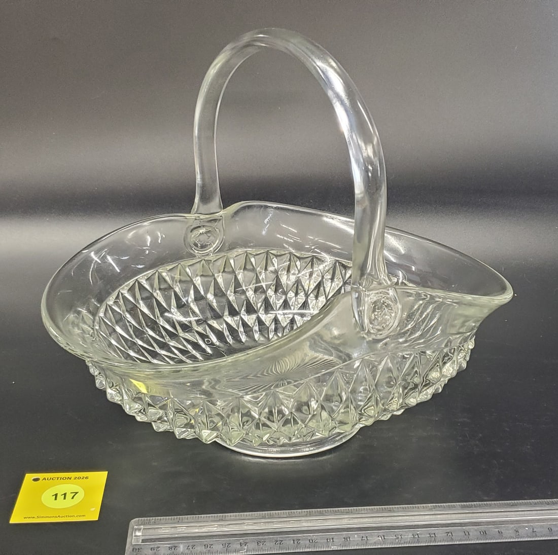 Tiara Indiana Glass Basket - 3