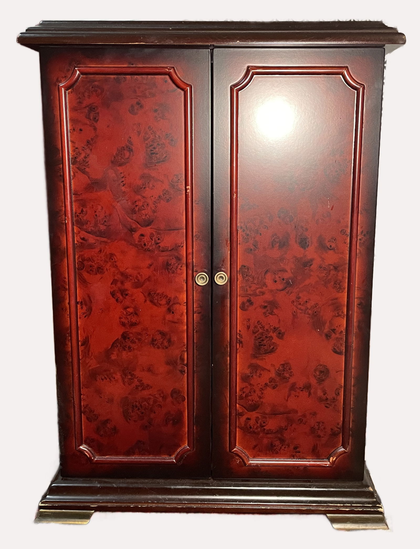 Vintage Table Top Jewelry Armoire (1 of 6)