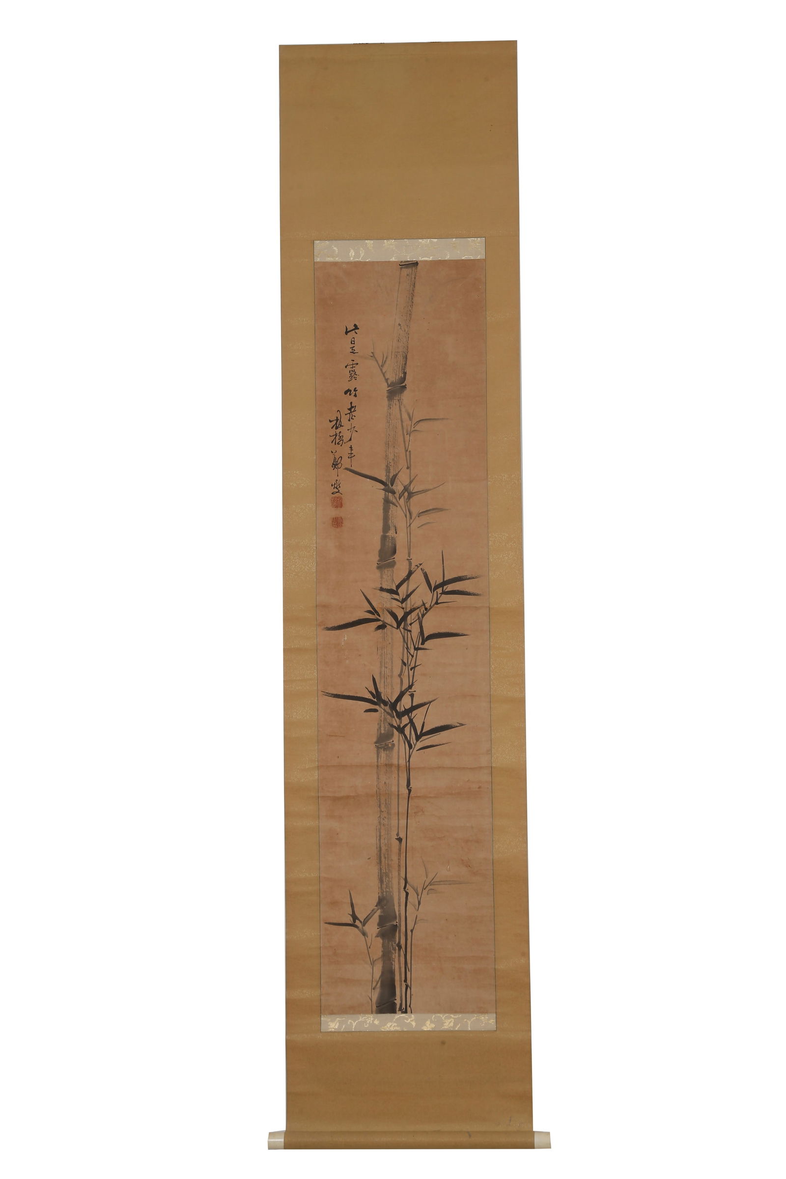 A INK BAMBOO PAINTING ON PAPER BY ZHENG BANQIAO.鄭板橋 (1 of 10)