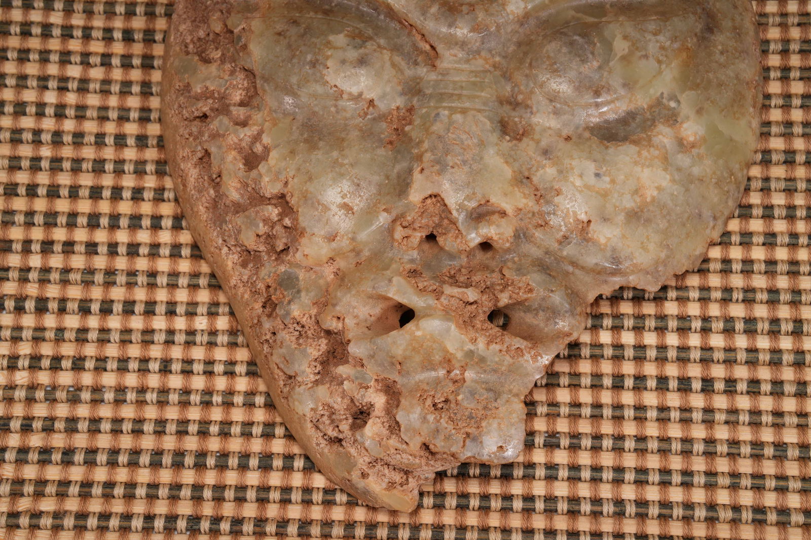 A ANCIENT JADE FACE - 3