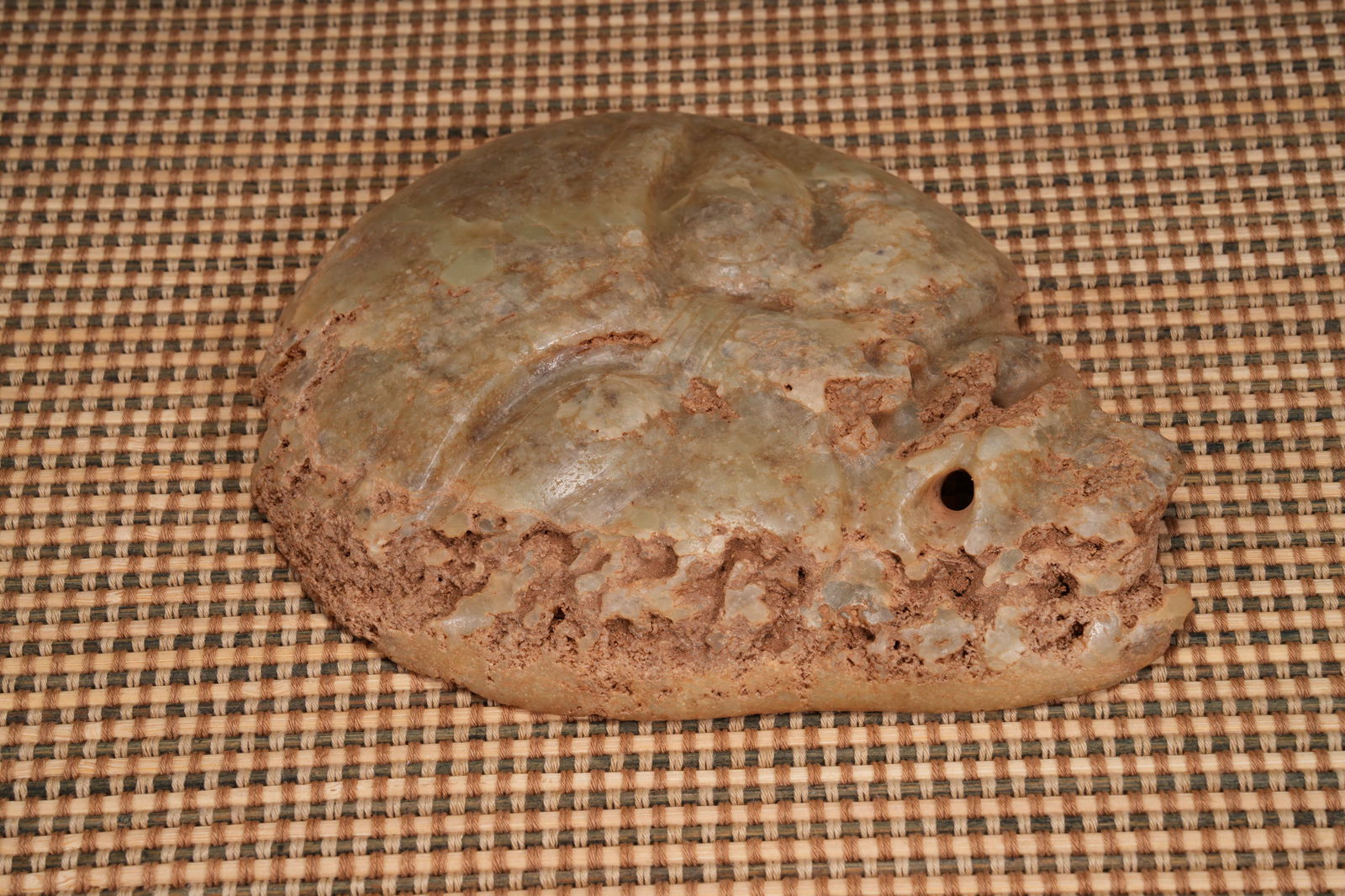 A ANCIENT JADE FACE - 6