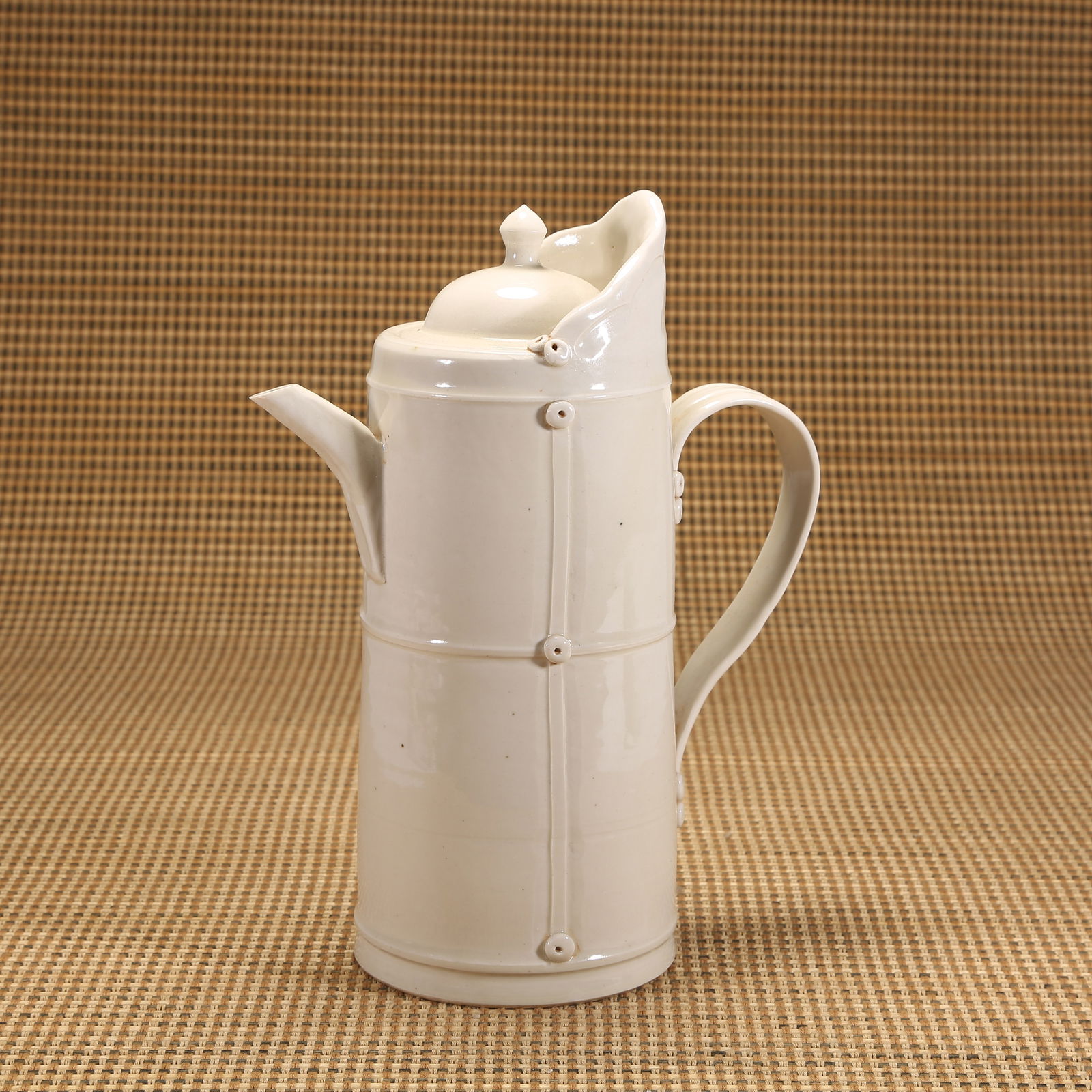 A SONG DYNASTY DING KILN "DUO MU" EWER (1 of 9)