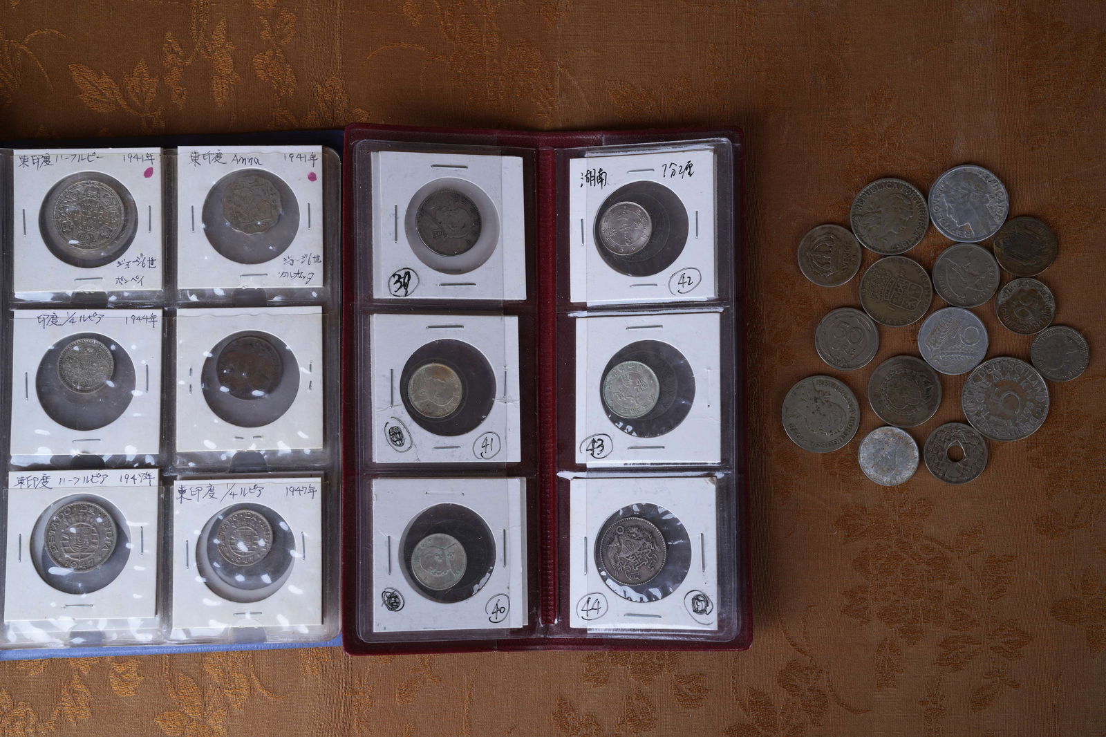A SET OF SILVER COINS (39 PIECES) (1 of 12)
