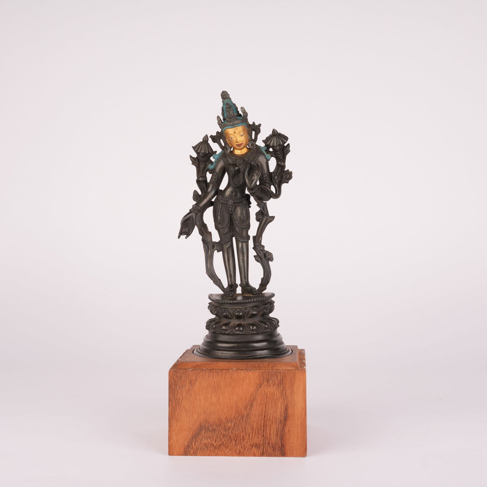 A BUDDHA STATUE FROM TIBET, QIANLONG PERIOD, QING DYNASTY (1 of 8)