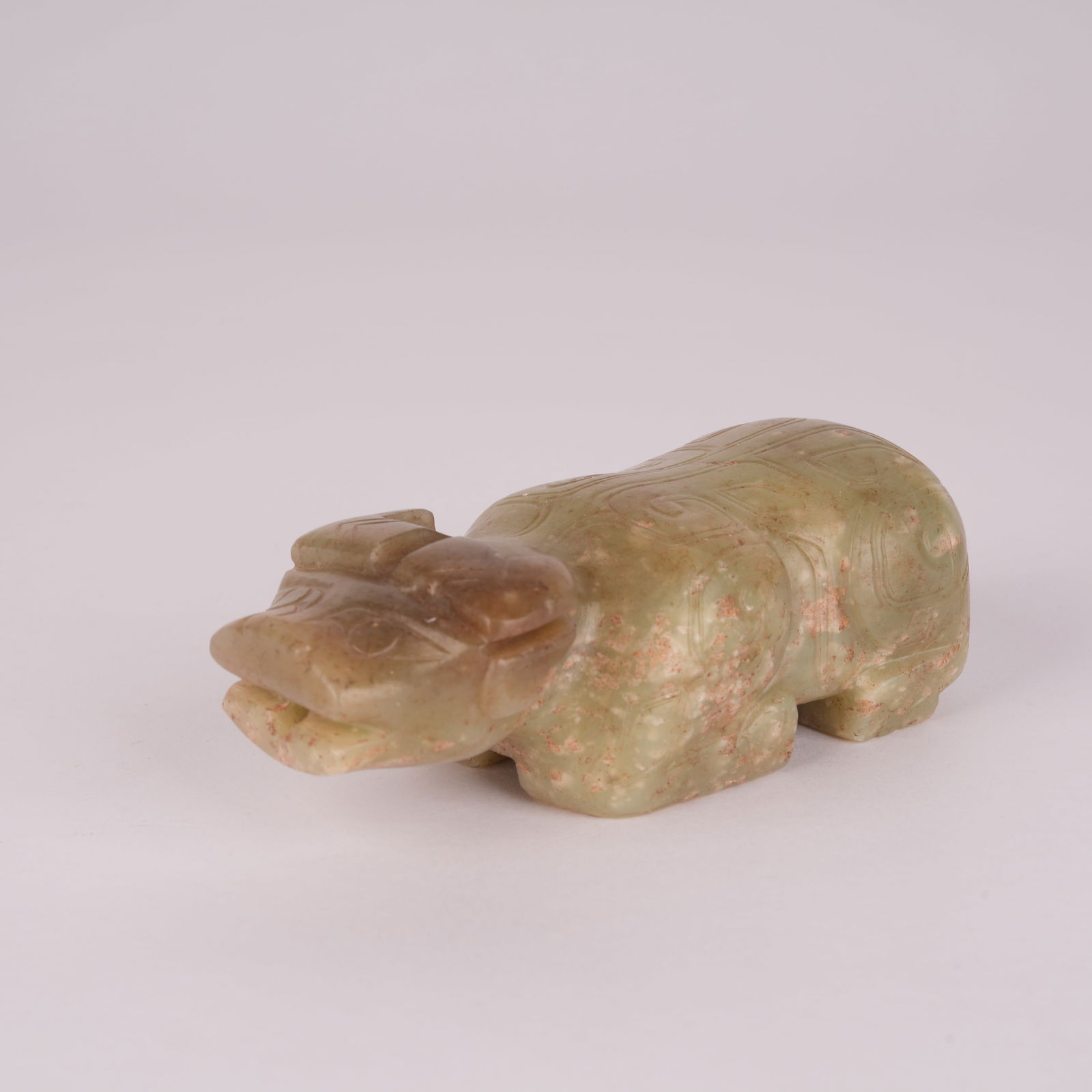 A JADE OX, SHANG DYNASTY (1 of 9)