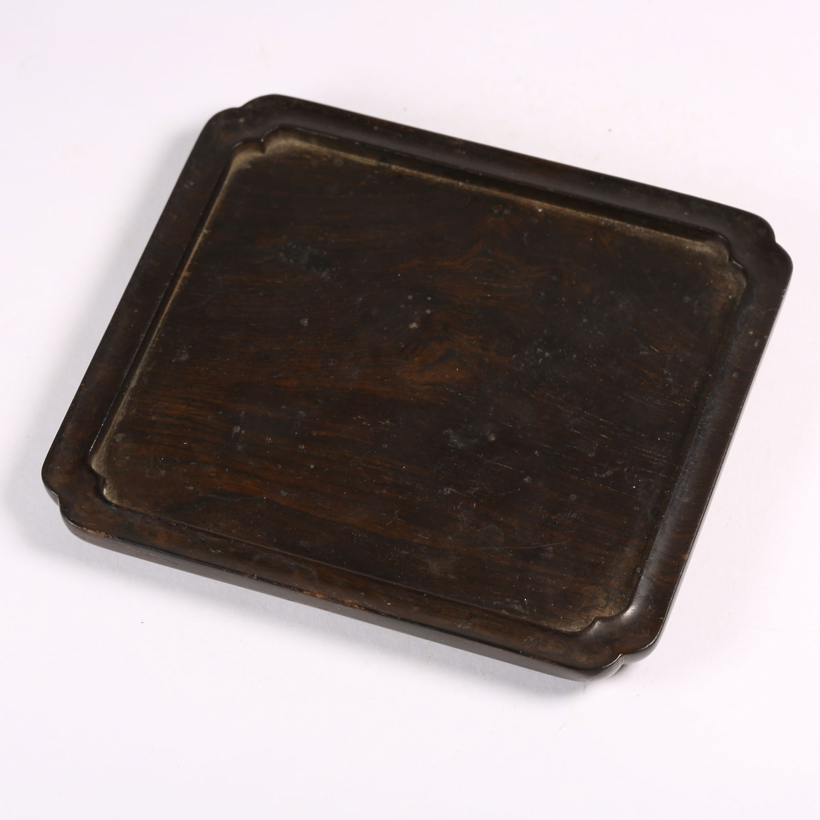 A ZITAN INCENSE PLATE: Zitan Incense Plate