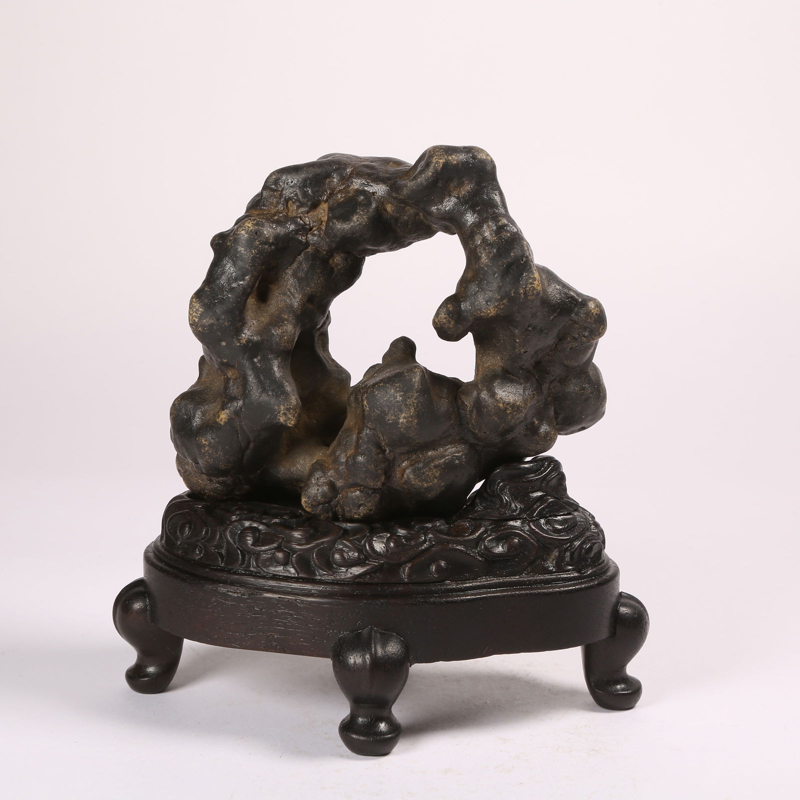 A SCHOLAR’S ROCK IN NATURAL FORM: Scholar’s Rock in Natural Form