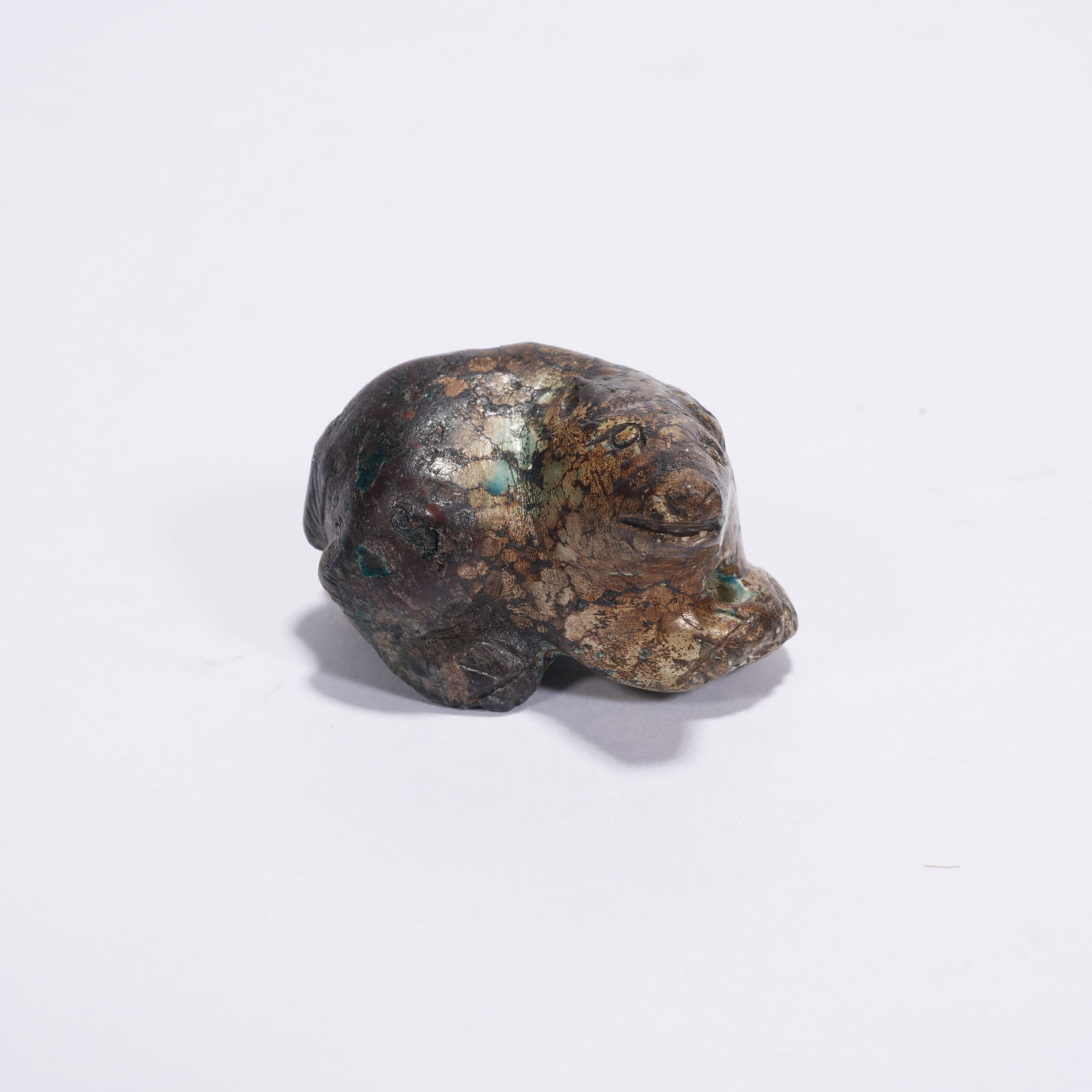 A TURQUOISE BEAR PENDANT - 2