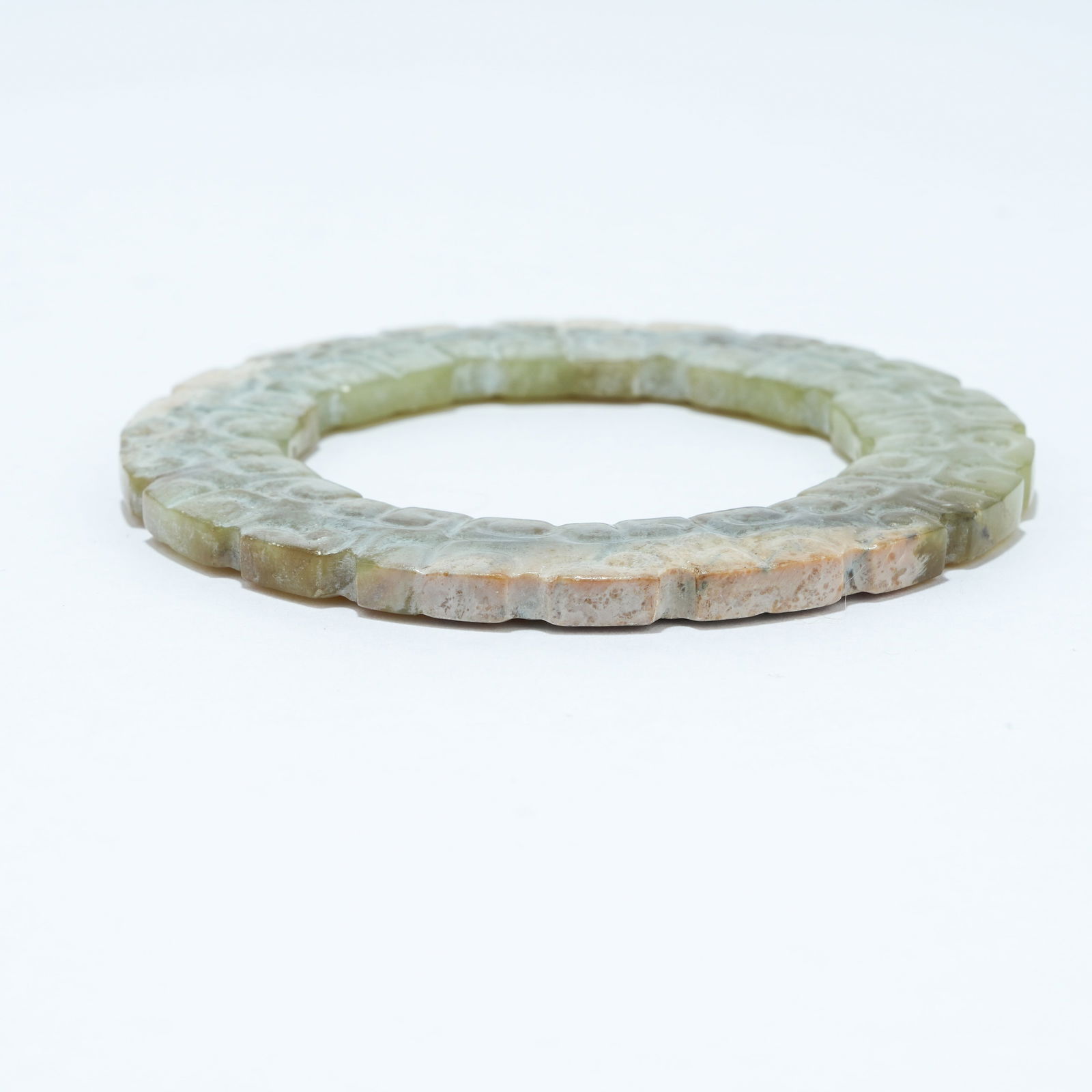 A ARCHAIC JADE RING - 5