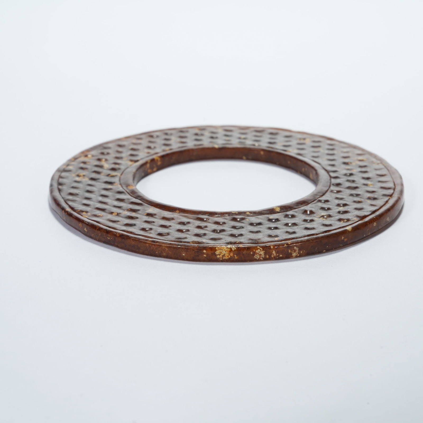 A ANCIENT JADE RING - 4