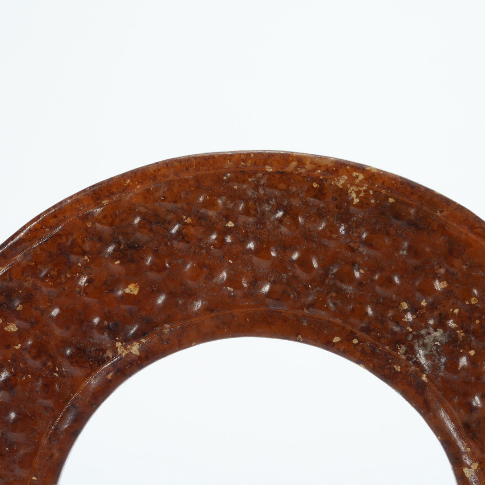 A ANCIENT JADE RING - 8