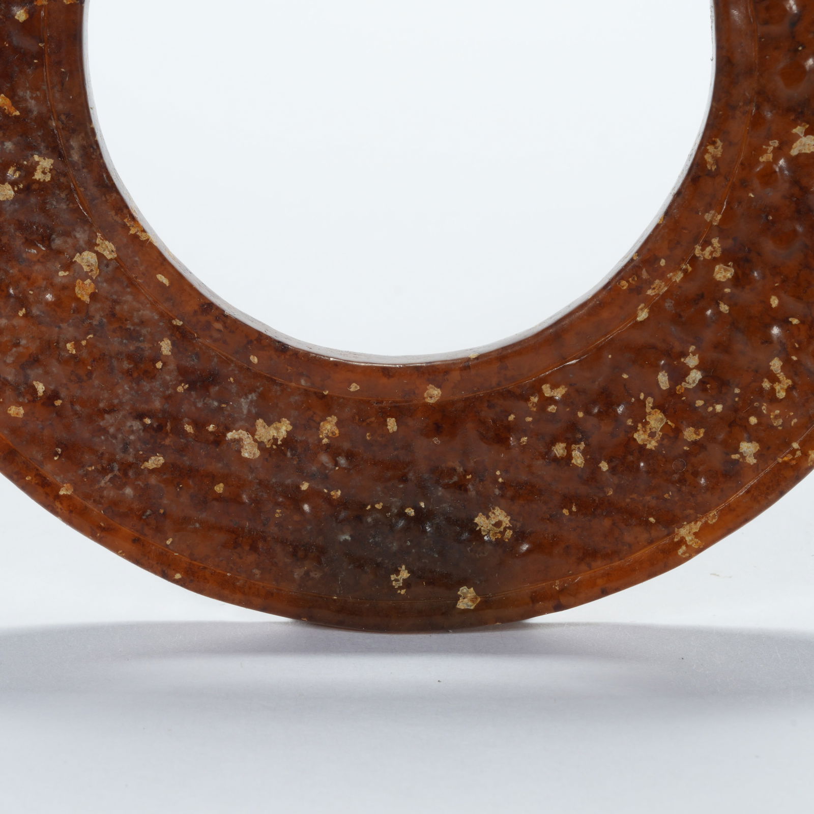 A ANCIENT JADE RING - 9