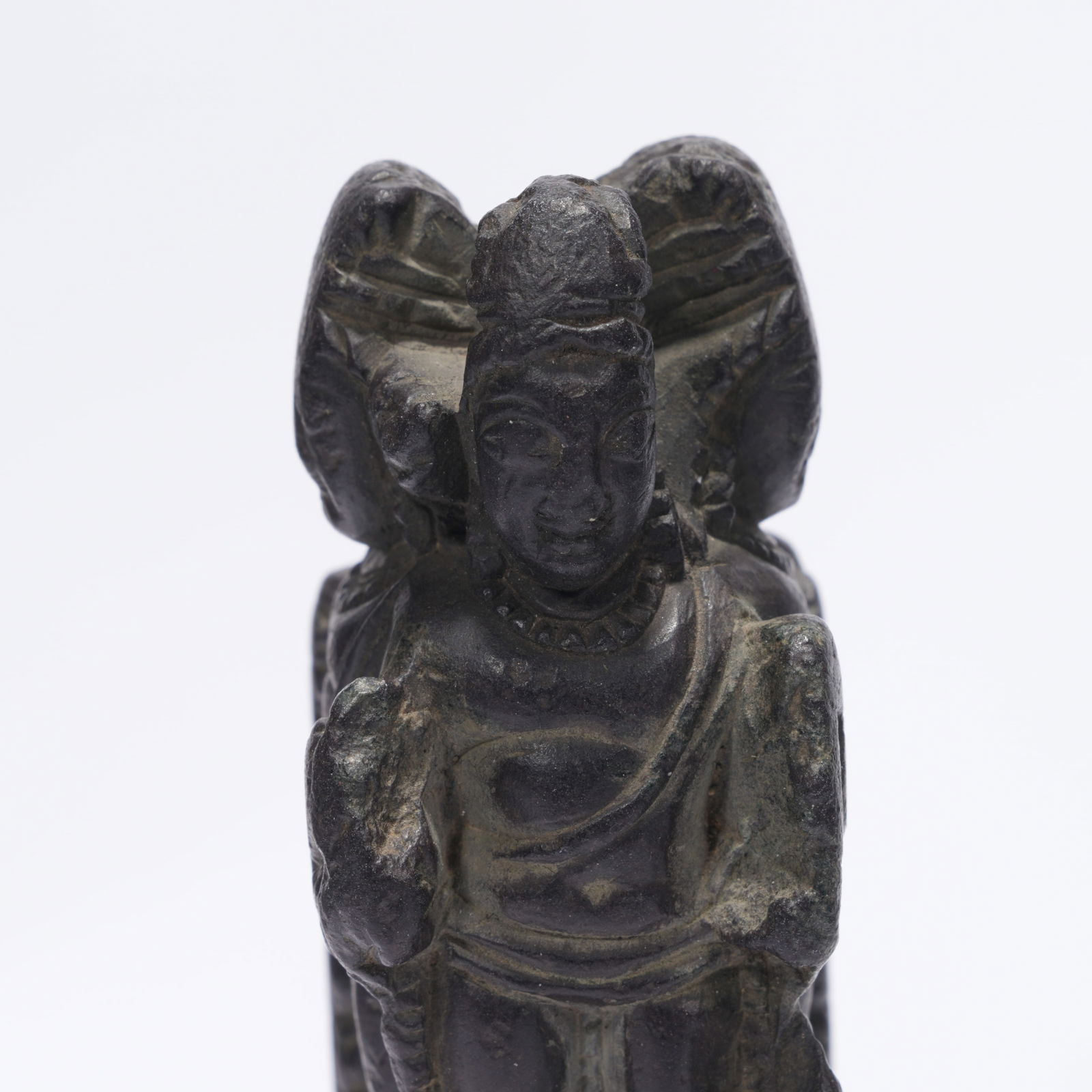 A STONE FOUR-FACED BUDDHA - 8