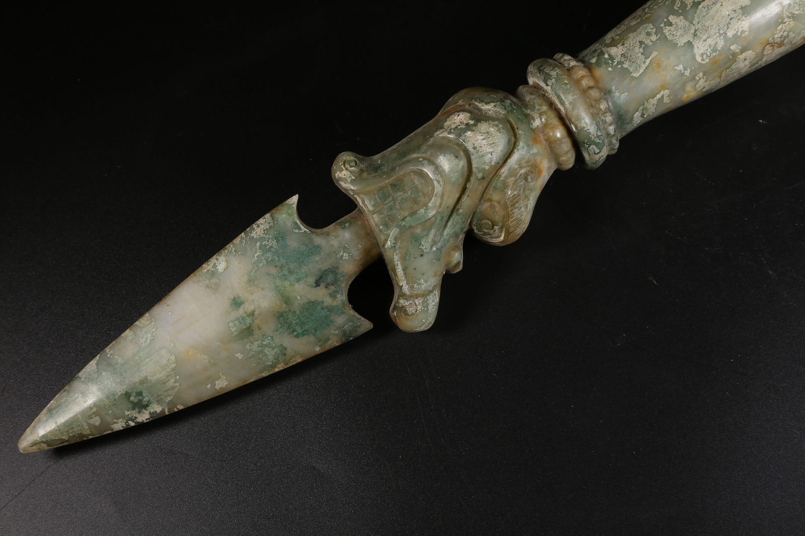 A HIGH-ANTIQUITY JADE RITUAL IMPLEMENT - 4