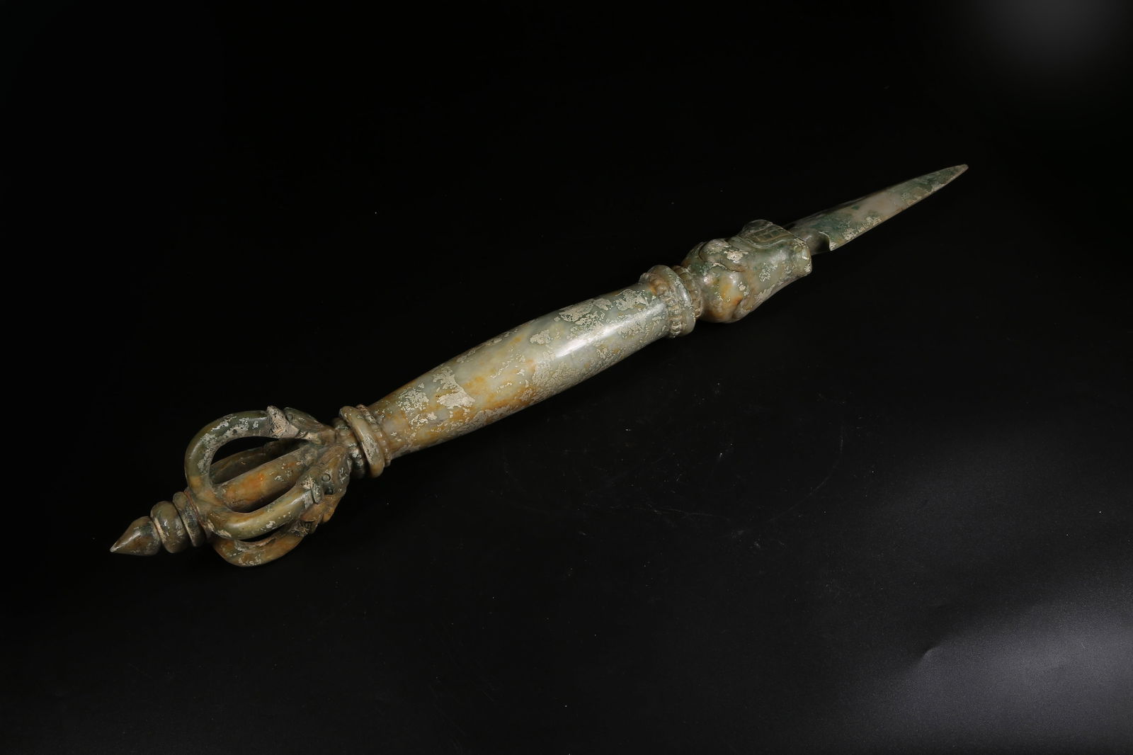 A HIGH-ANTIQUITY JADE RITUAL IMPLEMENT - 6