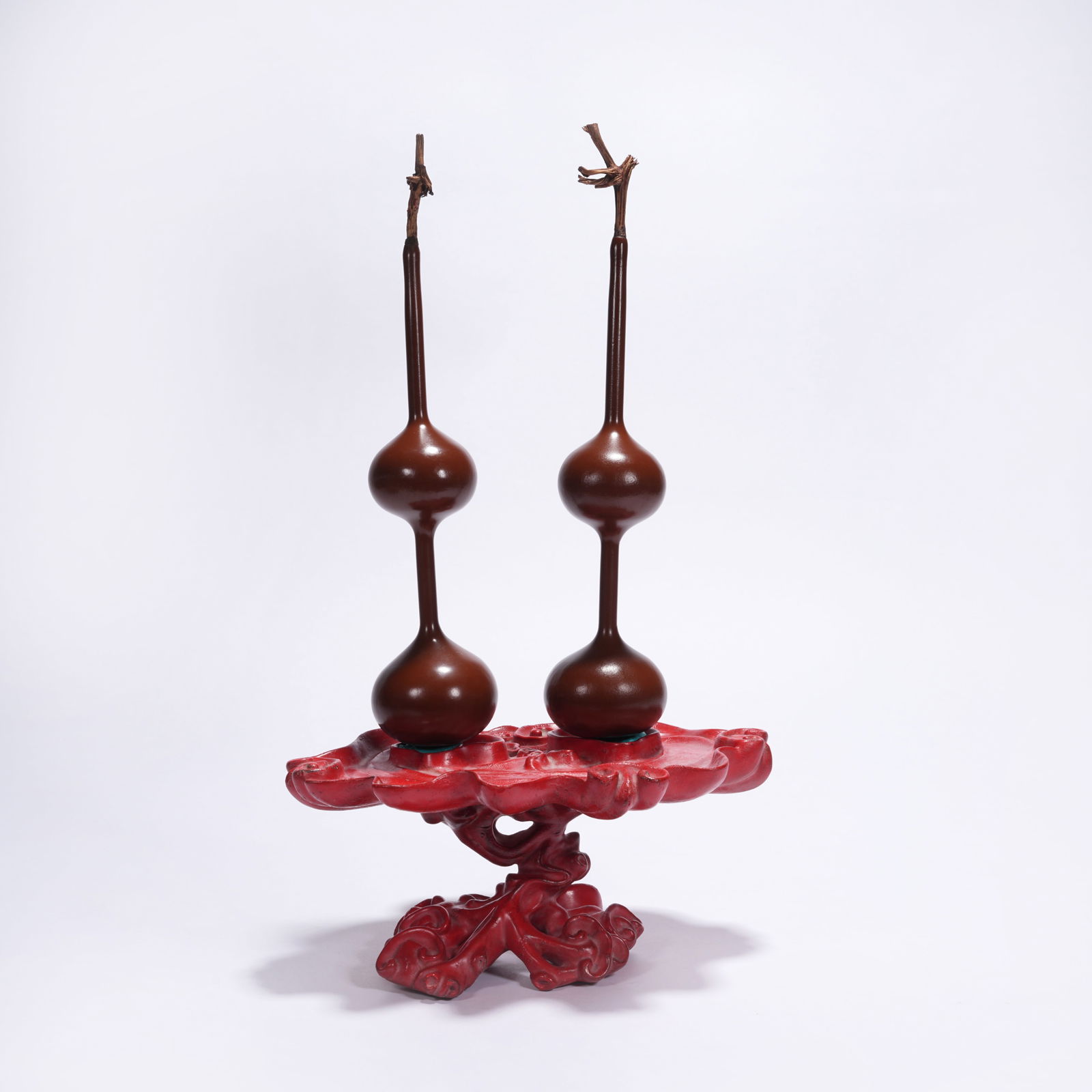 A GROUP OF GOURD VESSELS: Group of Gourd Vessels