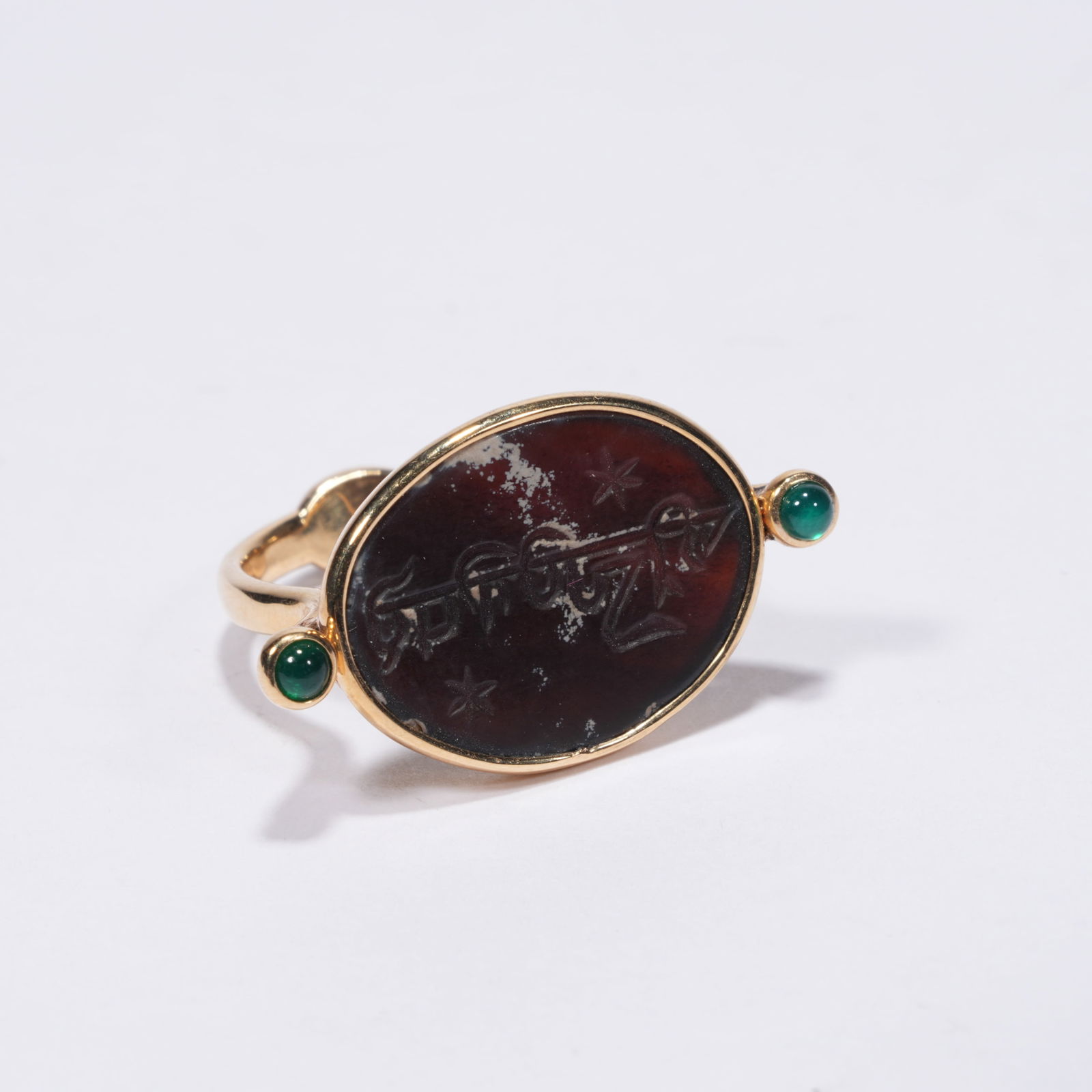 A AGATE RING - 8