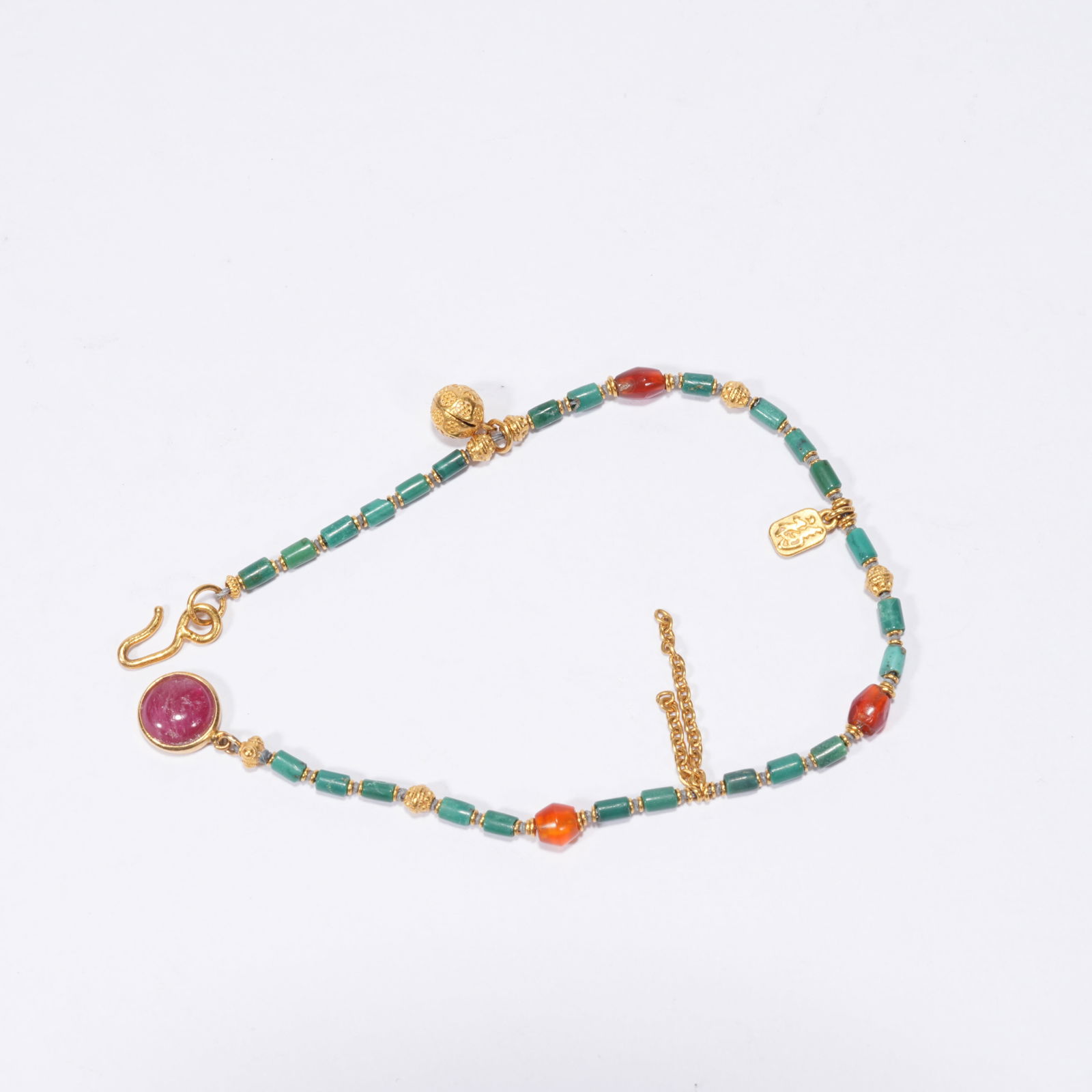 A TURQUOISE BRACELET: One Turquoise Bracelet