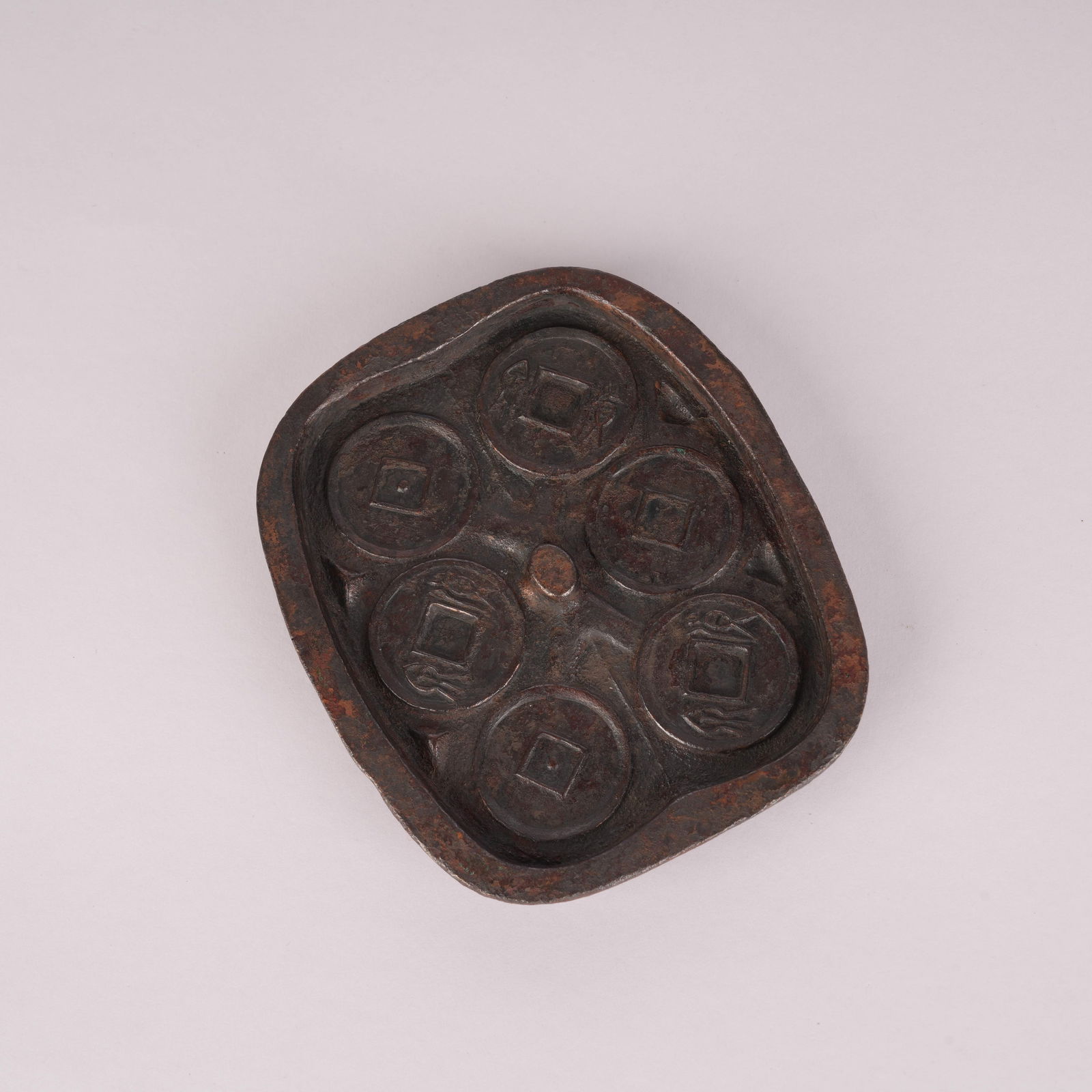 A SIX COIN MOLDS FROM THE XIN–MANG PERIOD: Six Coin Molds from the Xin–Mang Period