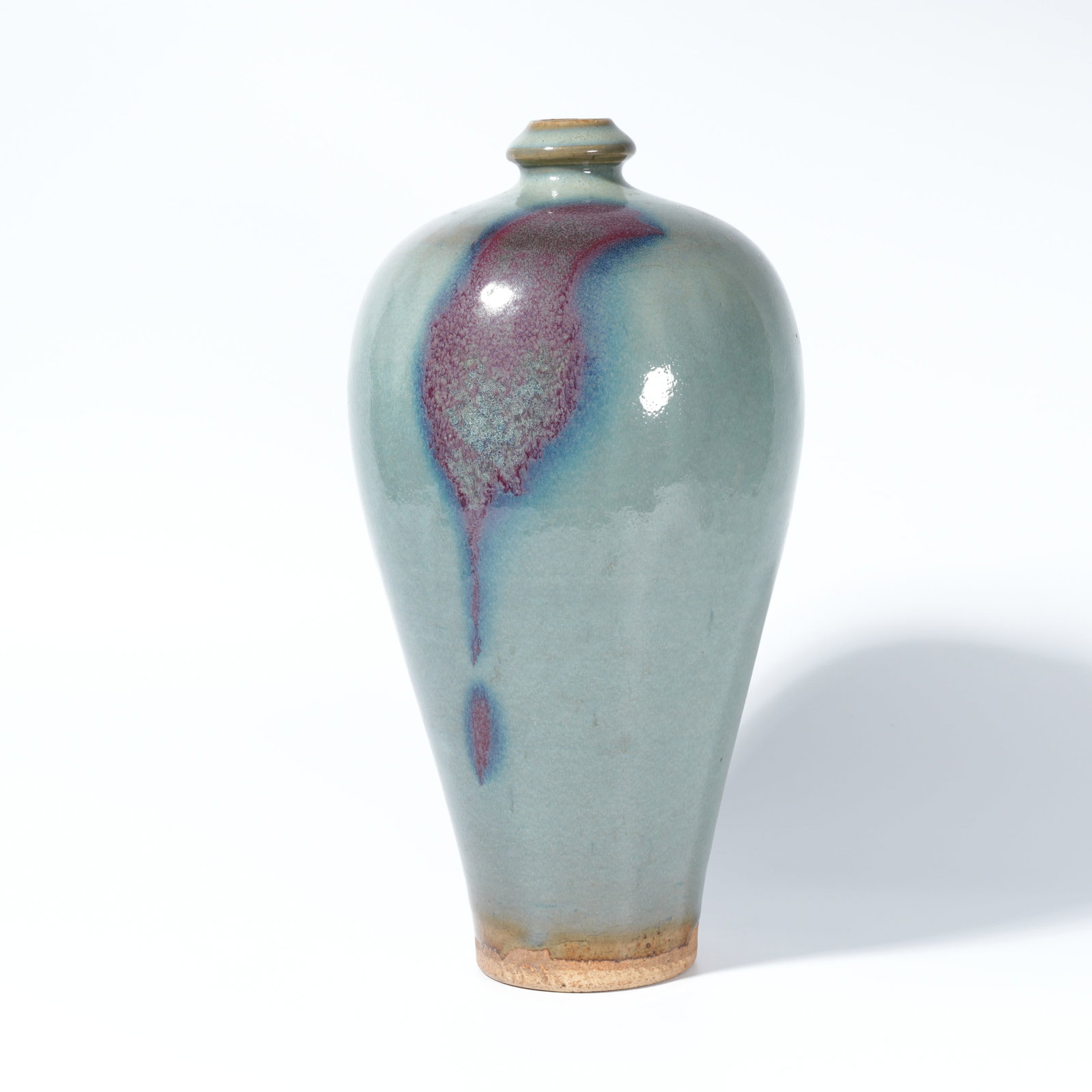 A JUN WARE PRUNUS VASE: Jun Ware Prunus Vase