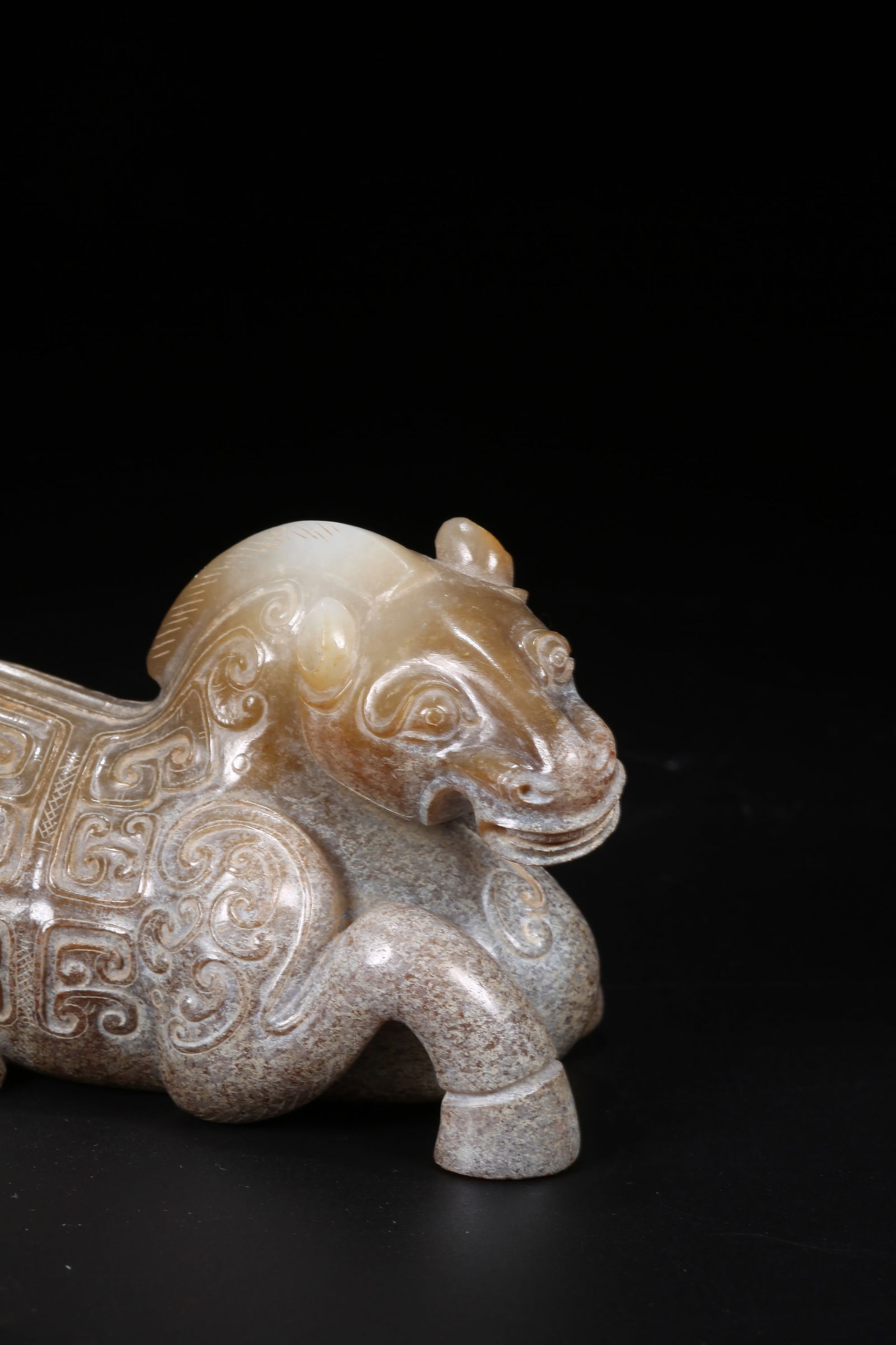 A ANCIENT JADE HORSE - 2