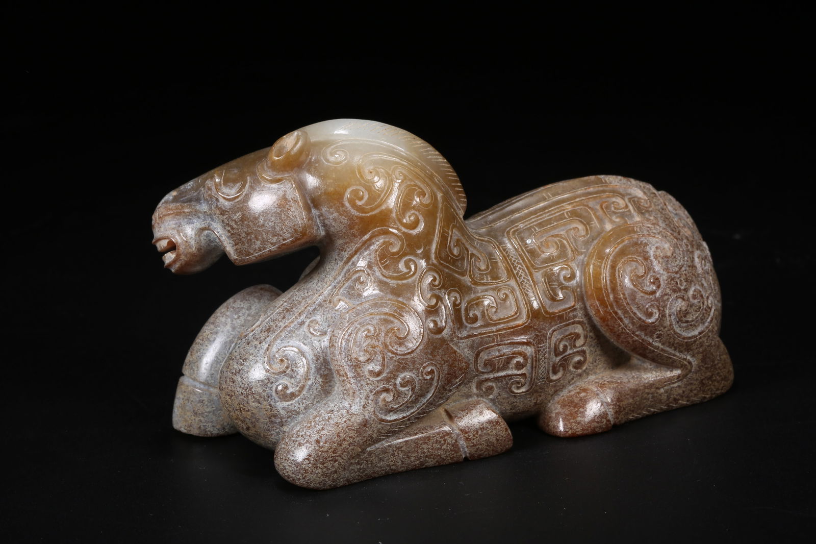 A ANCIENT JADE HORSE - 5