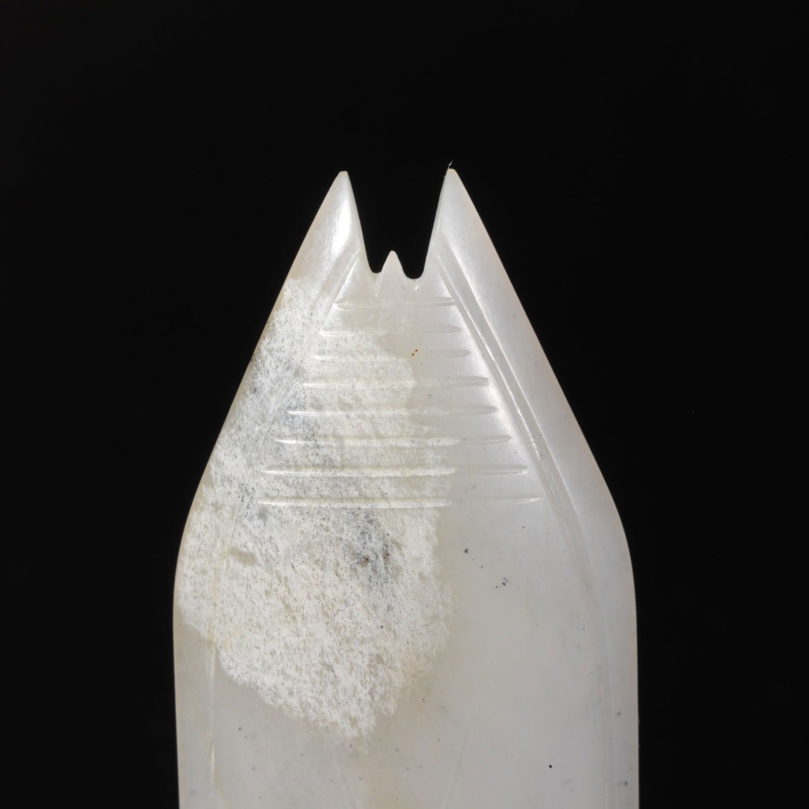 A HETIAN JADE CICADA - 8