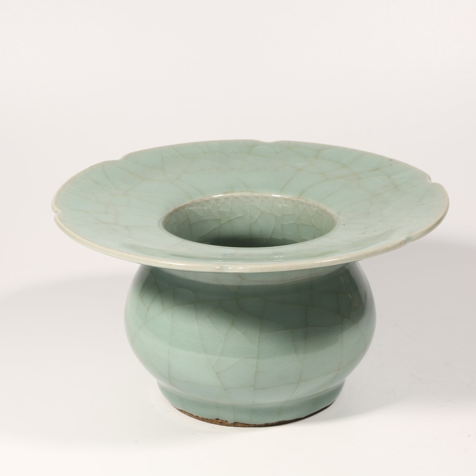 A LONGQUAN KILN WASTE BOWL: Longquan Kiln Waste Bowl