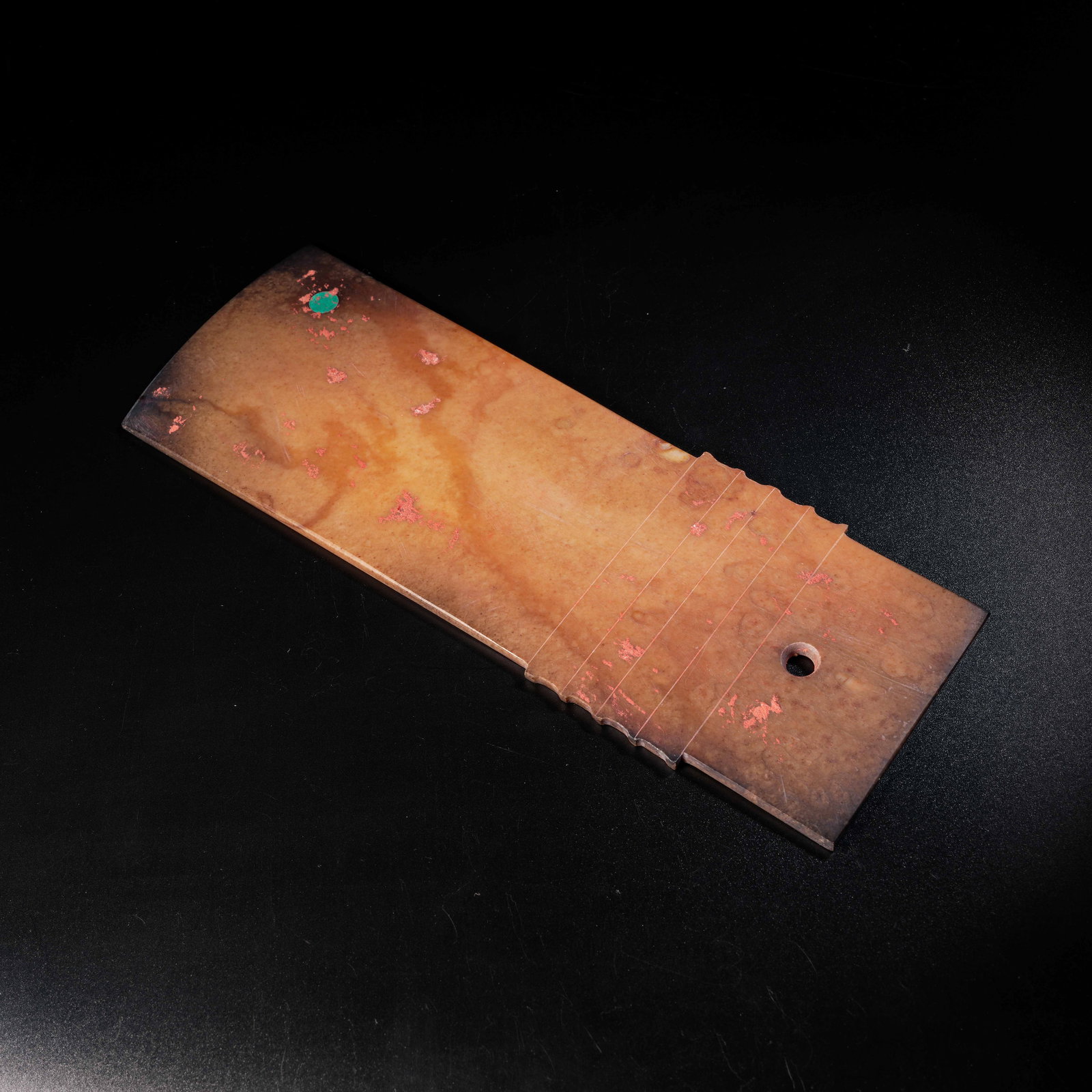 A ANCIENT JADE GUI (RITUAL TABLET): Ancient Jade Gui (Ritual Tablet)