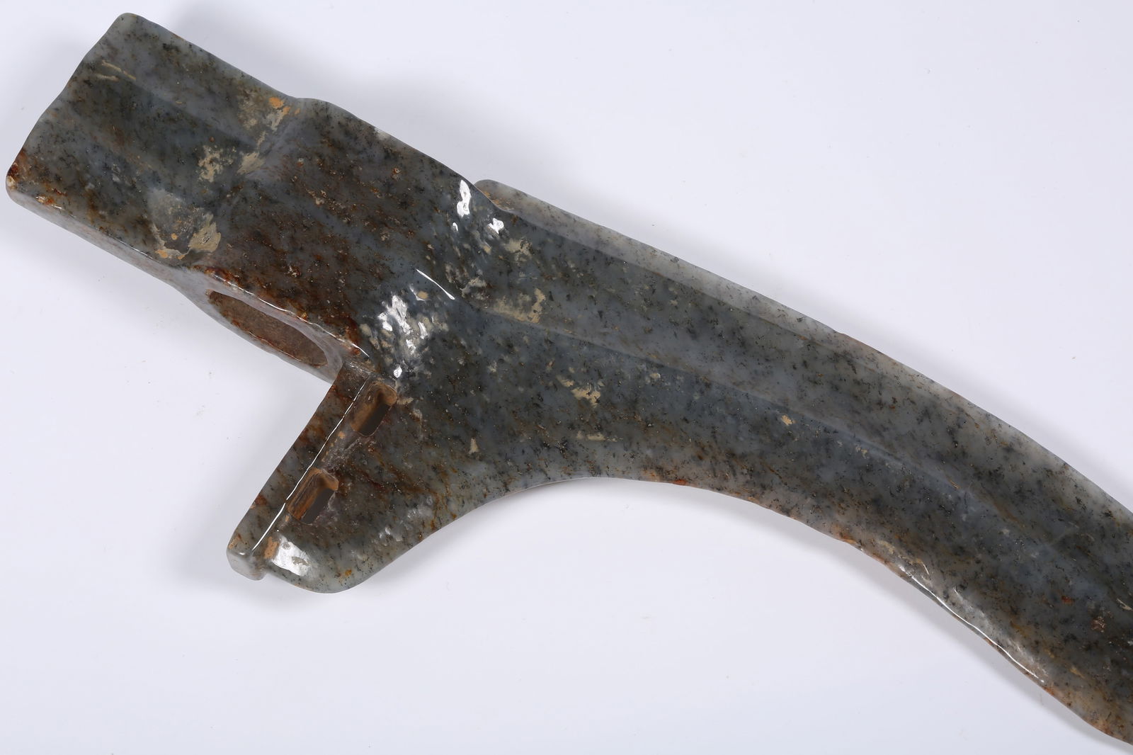 A ARCHAIC JADE GE (HALBERD) - 3