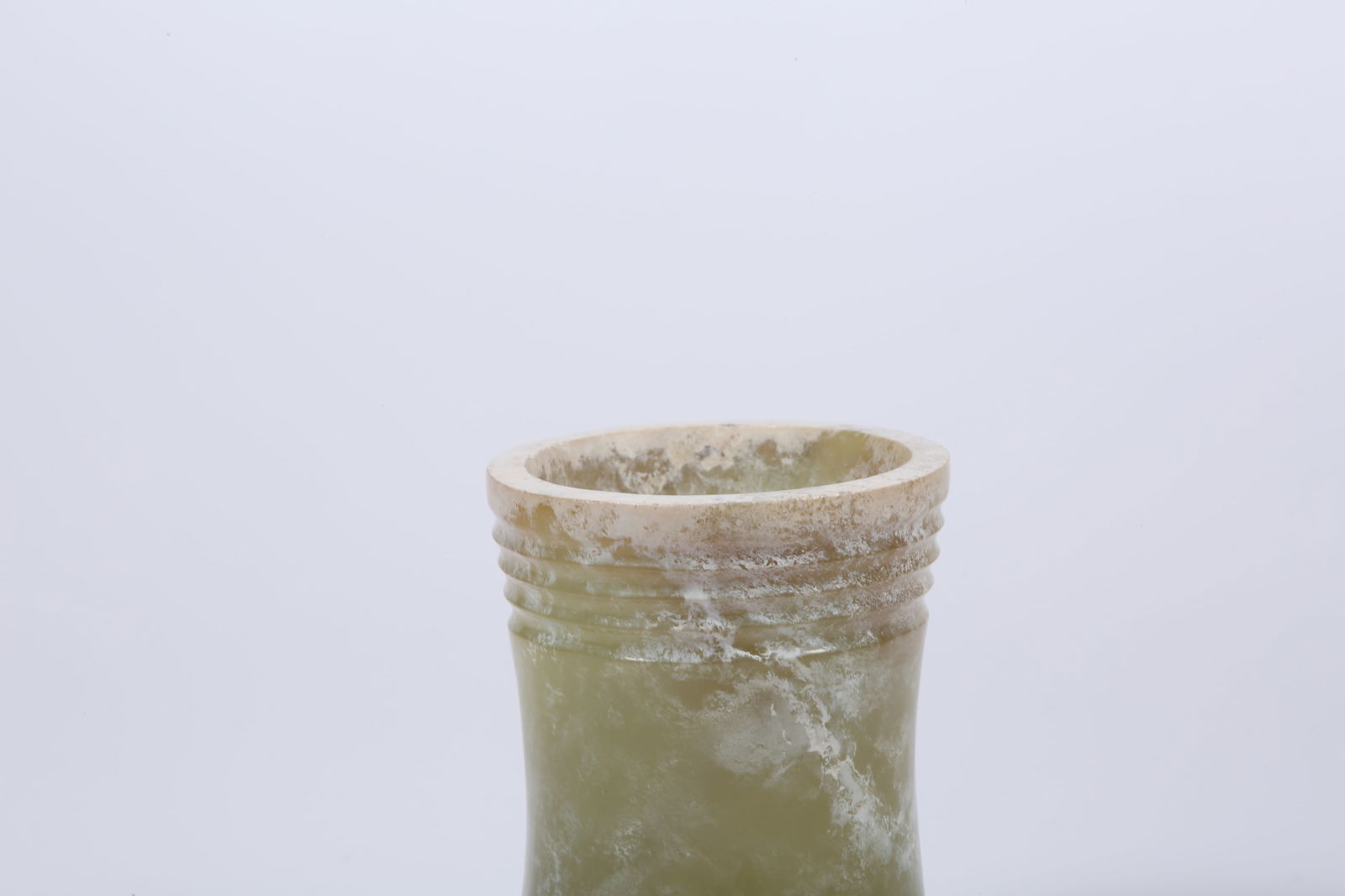 A ARCHAIC JADE HOOP-SHAPED OBJECT - 2