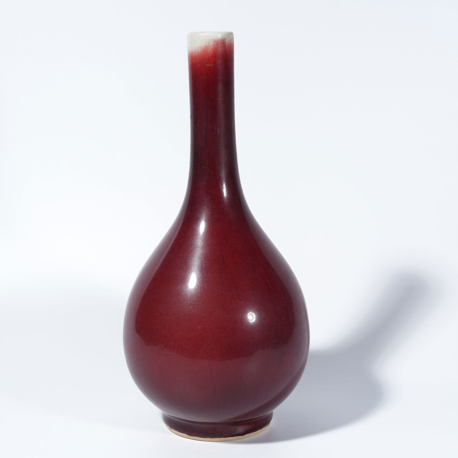 A RED-GLAZED DAN VASE - 2