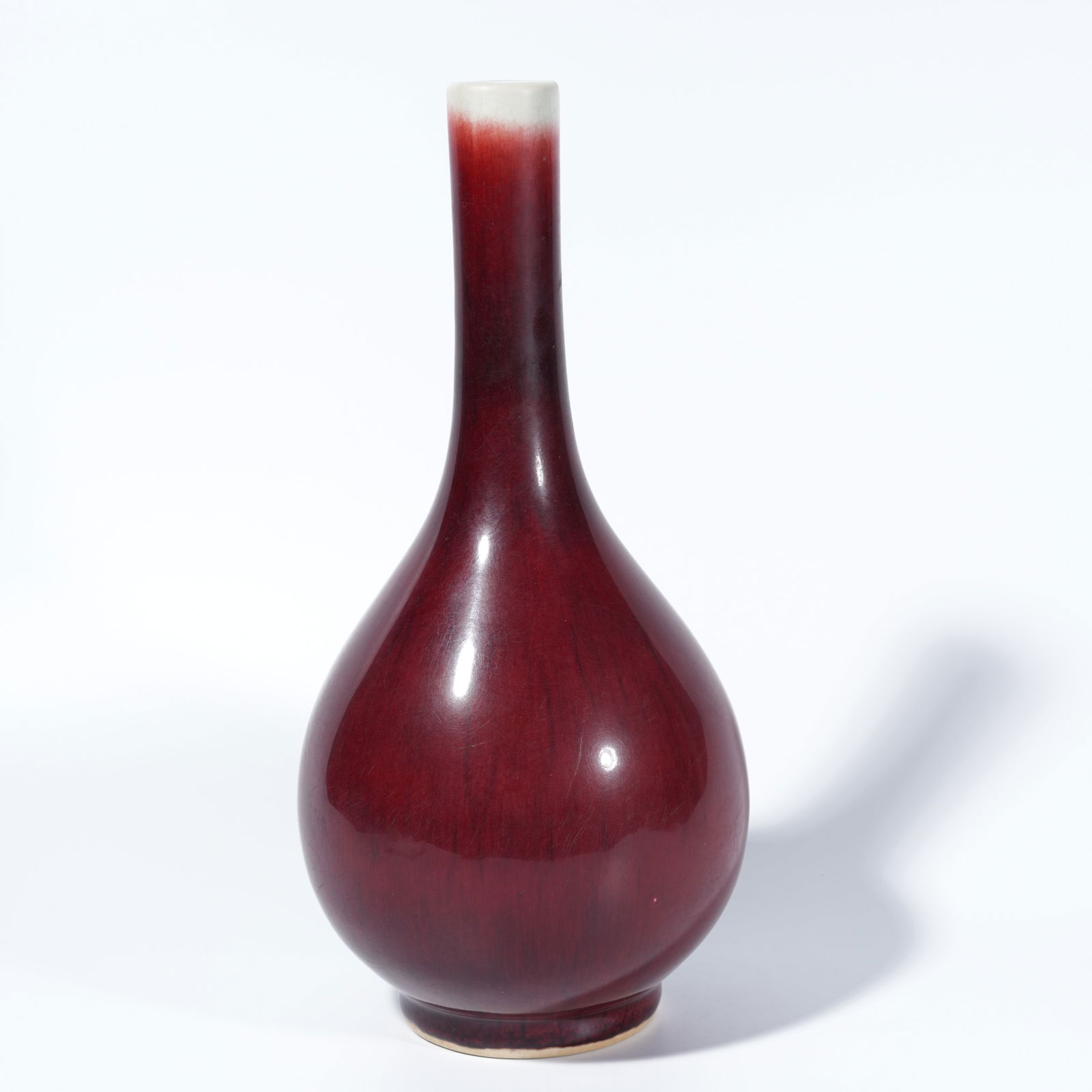A RED-GLAZED DAN VASE - 4