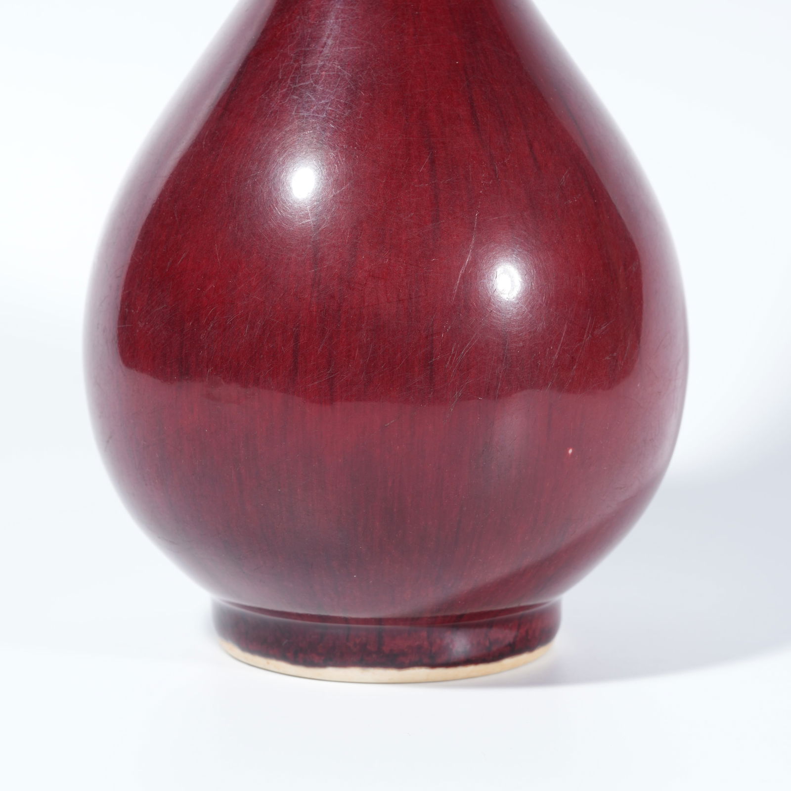 A RED-GLAZED DAN VASE - 6