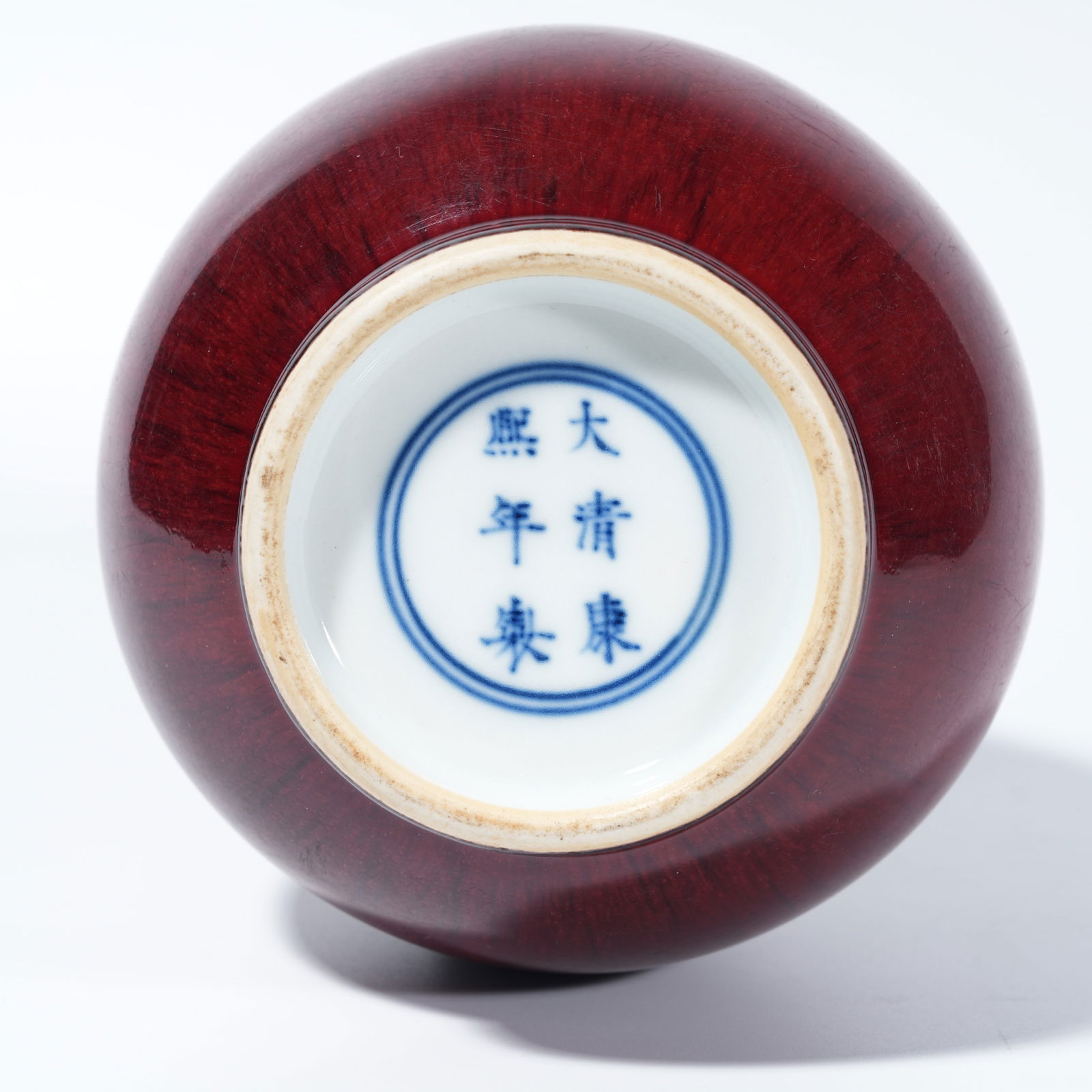 A RED-GLAZED DAN VASE - 8