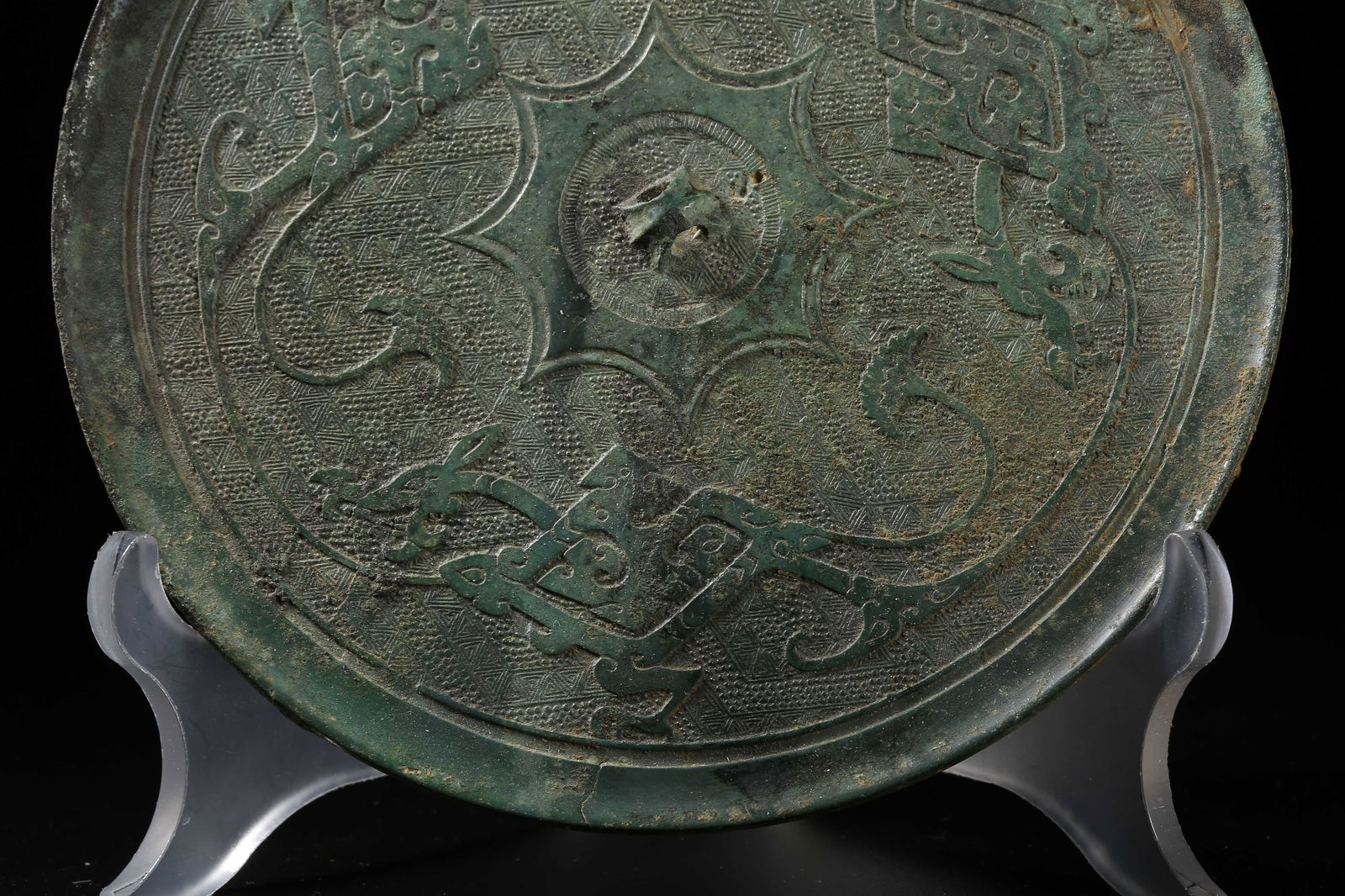 A BRONZE MIRROR - 3