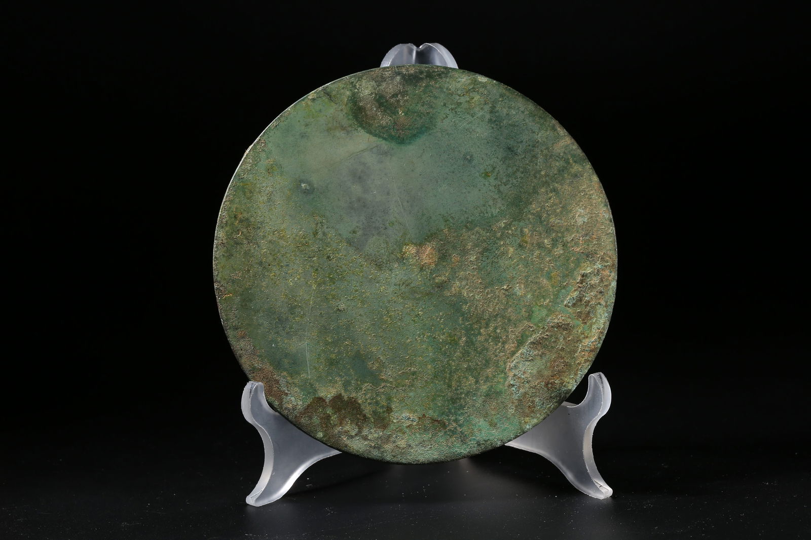 A BRONZE MIRROR - 8