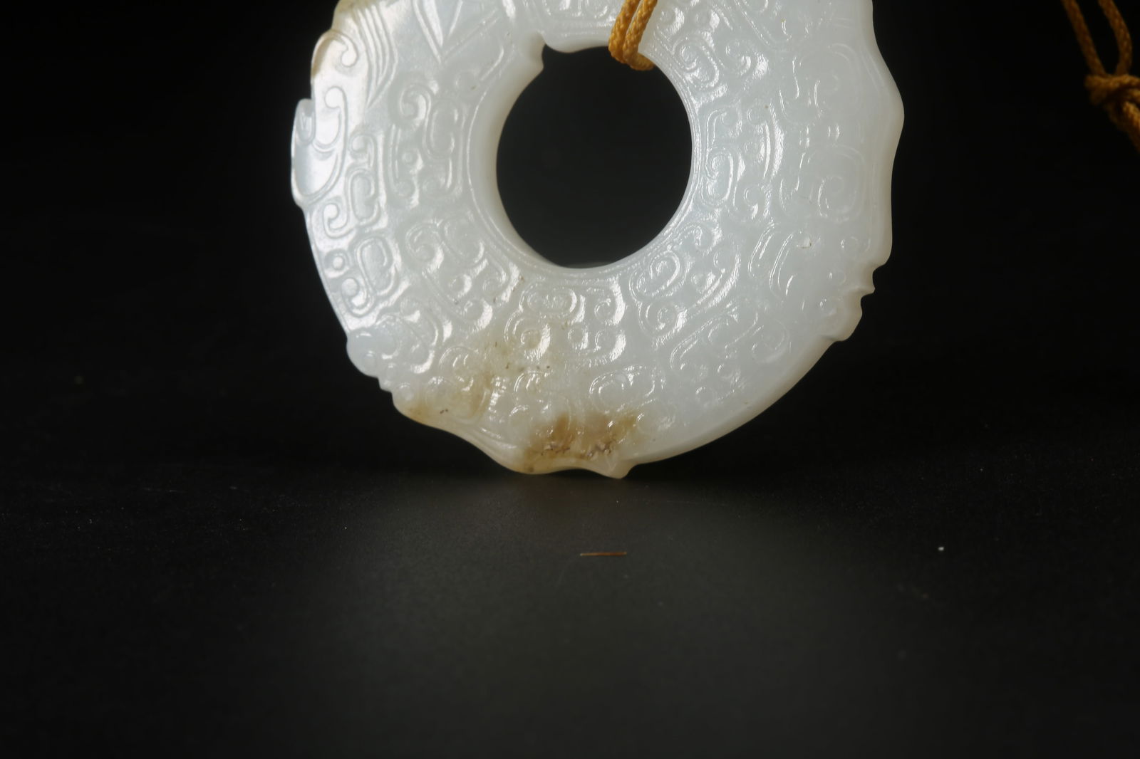 A HETIAN JADE BI-RING - 2