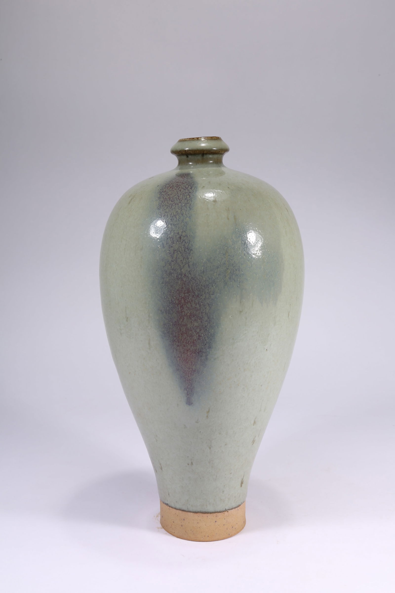 A JUN WARE GLAZE APPRECIATION BOTTLE - 6