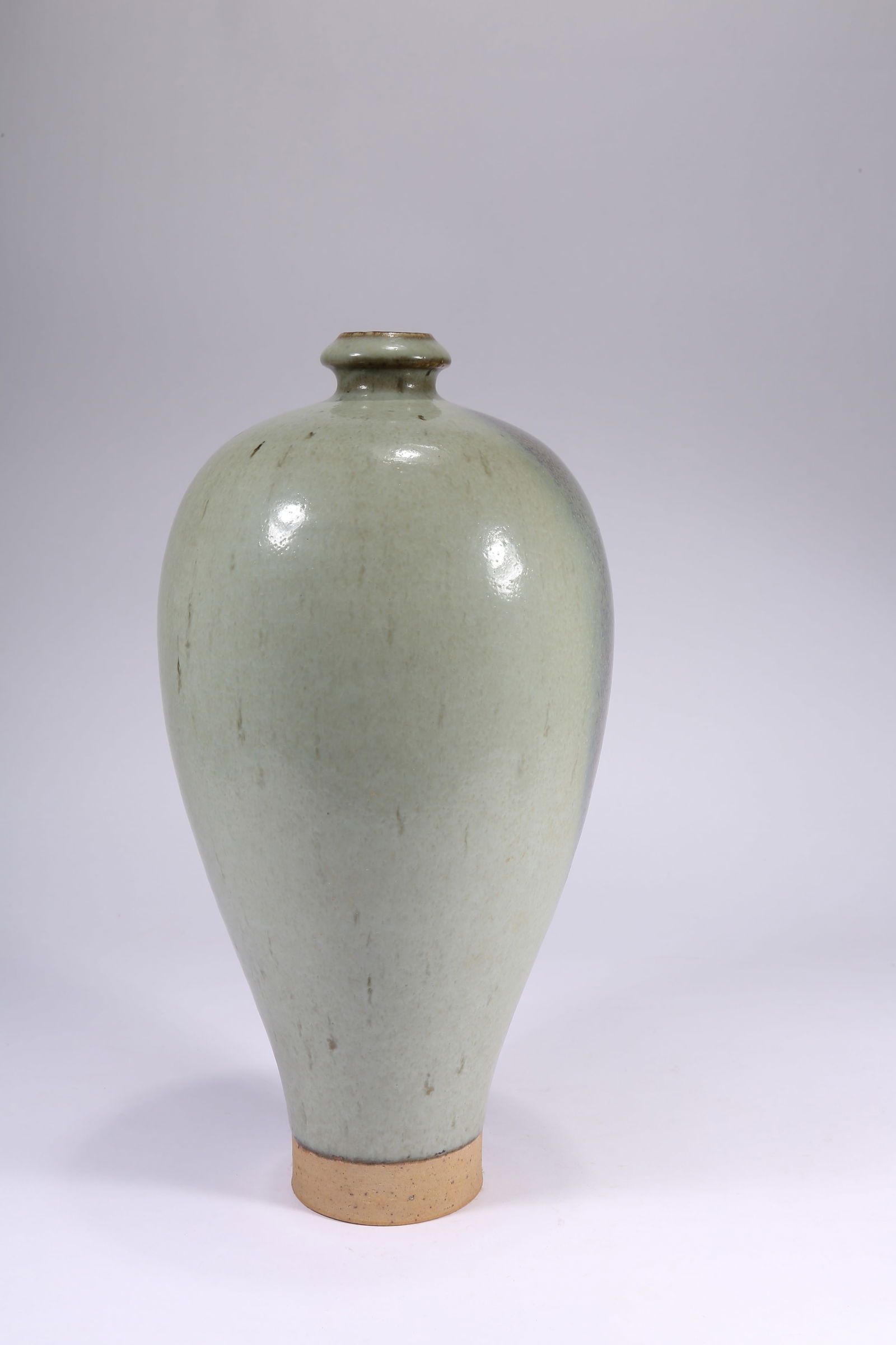 A JUN WARE GLAZE APPRECIATION BOTTLE - 7
