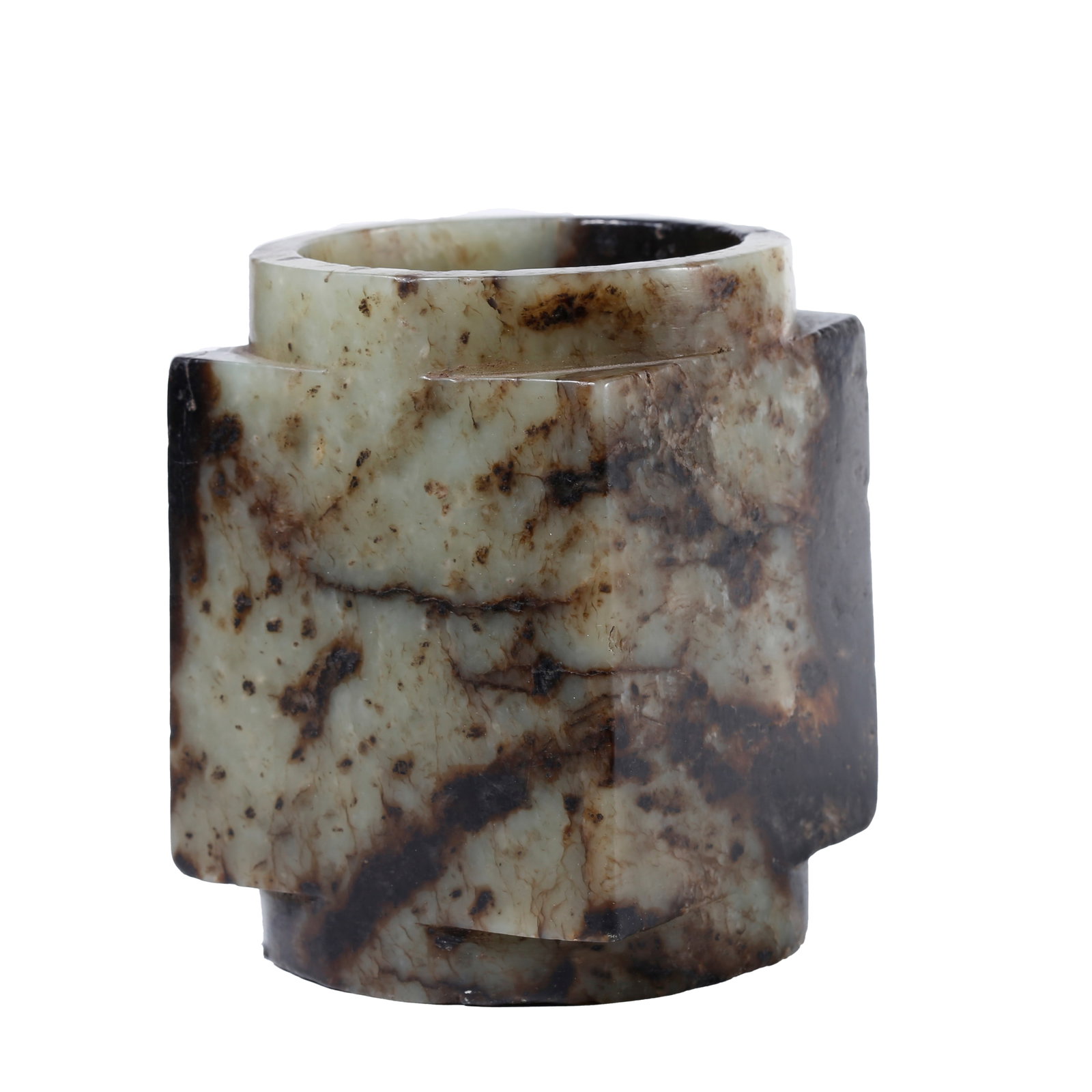 PLAIN JADE CONG, SHANG AND ZHOU DYNASTIES (1 of 10)