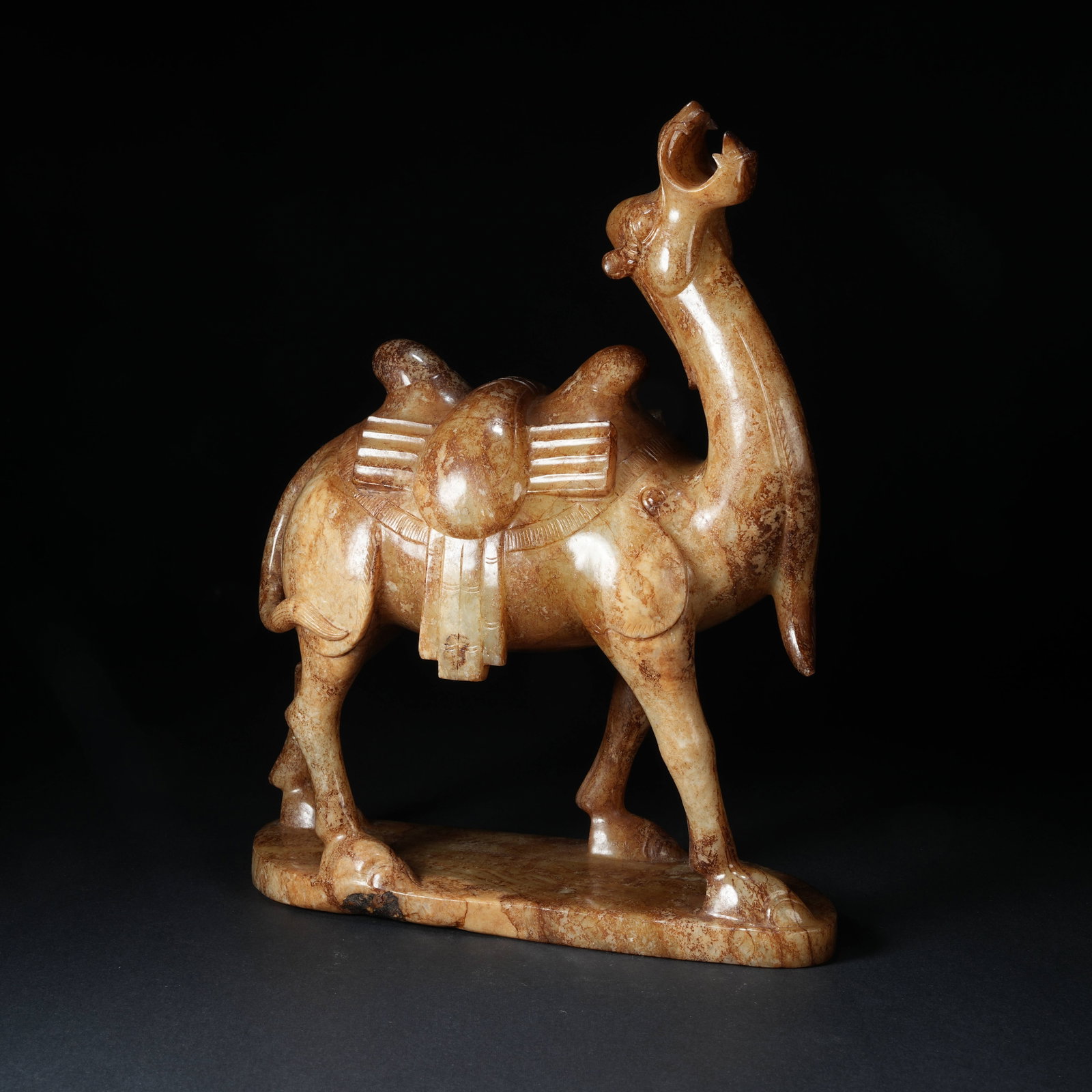 A ANCIENT JADE CAMEL ORNAMENT (1 of 9)