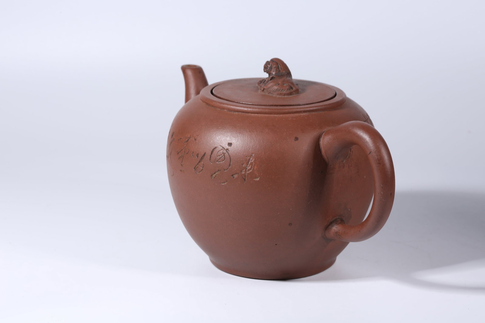A YIXING TEAPOT - 5