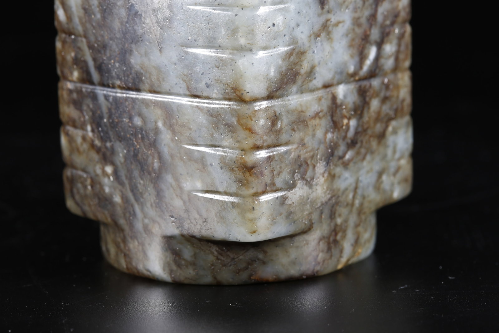A HETIAN JADE CONG - 7