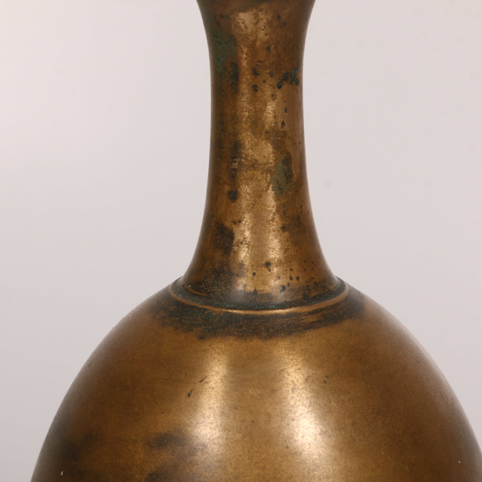 A BRONZE PURIFICATION BOTTLE - 3