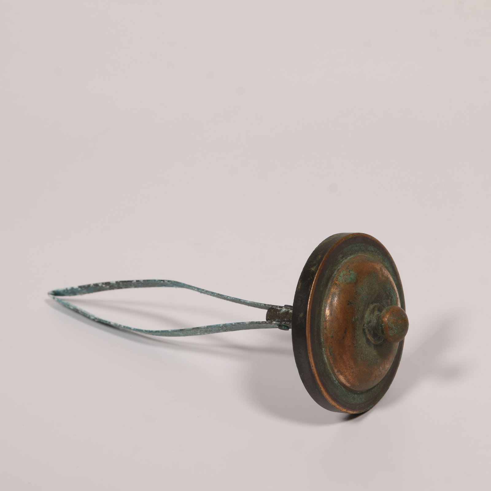 A BRONZE PURIFICATION BOTTLE - 9